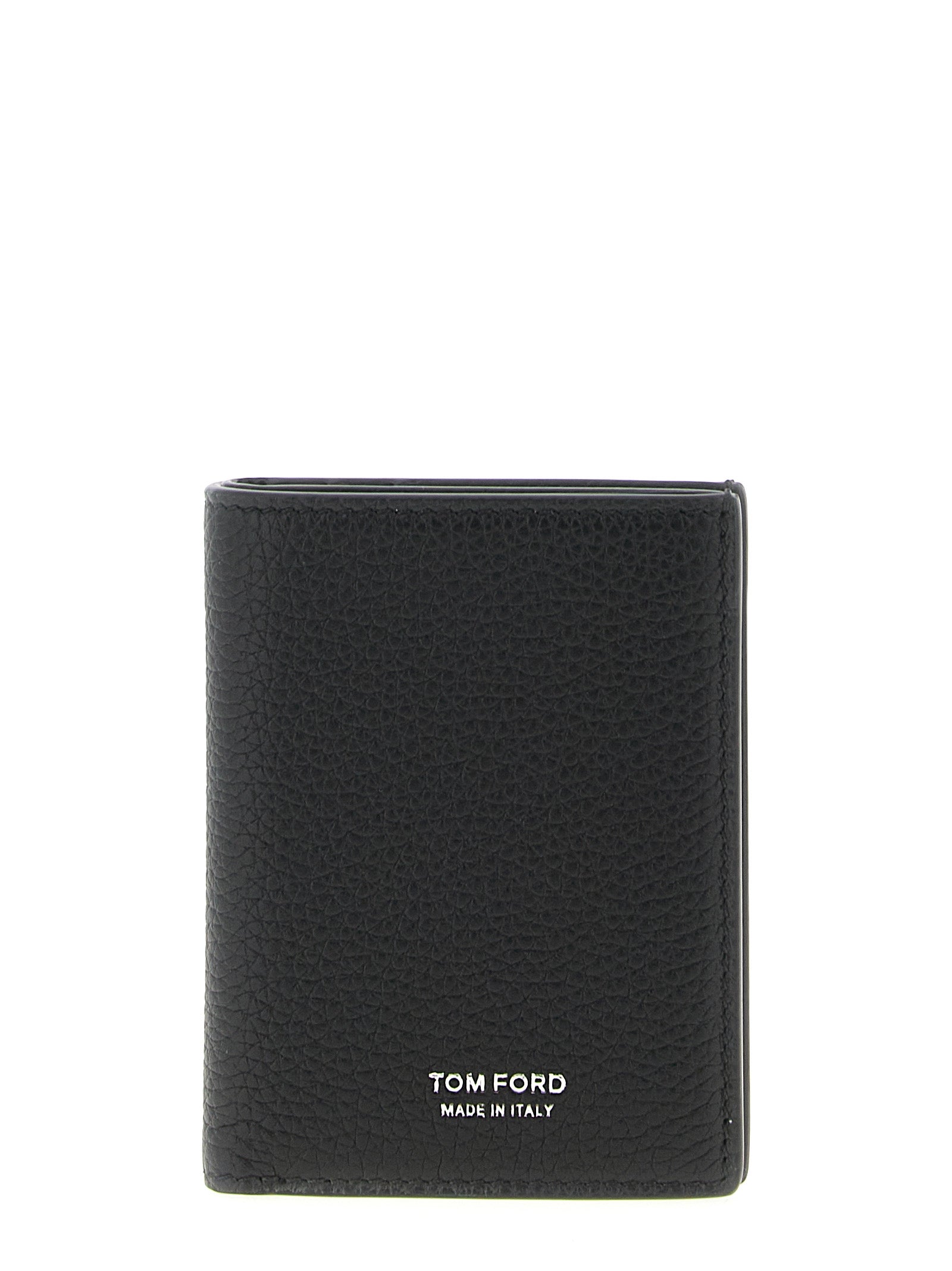 Tom Ford Schwarzer Kalbsleder-Kartenetui