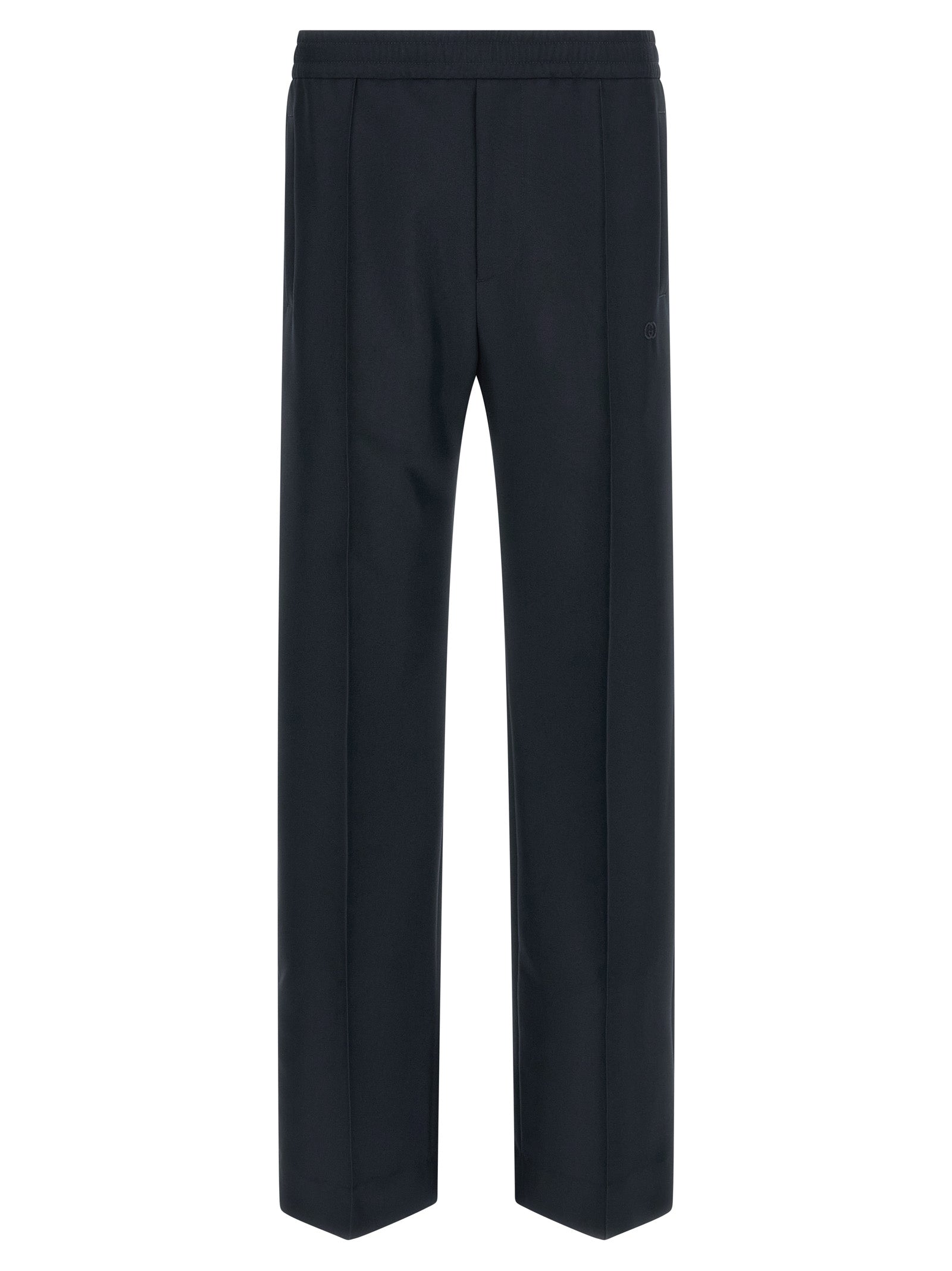 Gucci Blaue Freizeithose aus Polyester