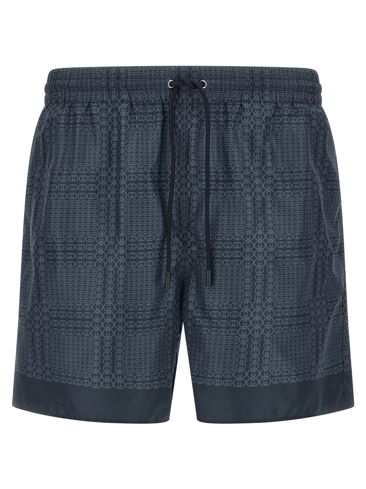 Gucci Blaue Badeshorts aus Polyester