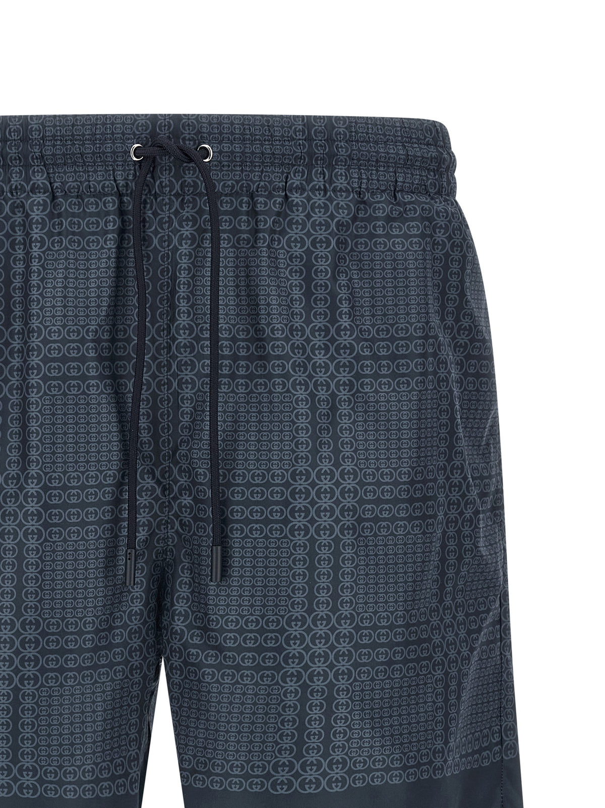 Gucci Blaue Badeshorts aus Polyester