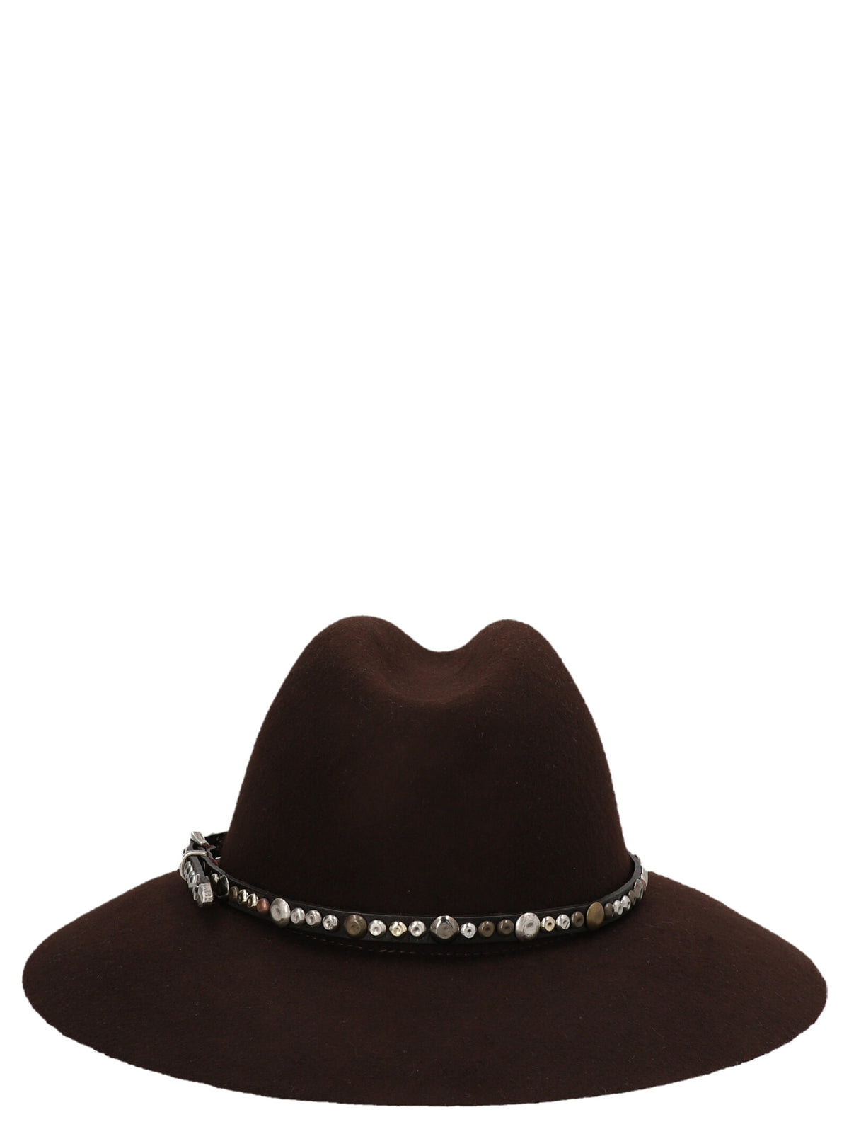 Golden Goose Brauner Woll-Fedora
