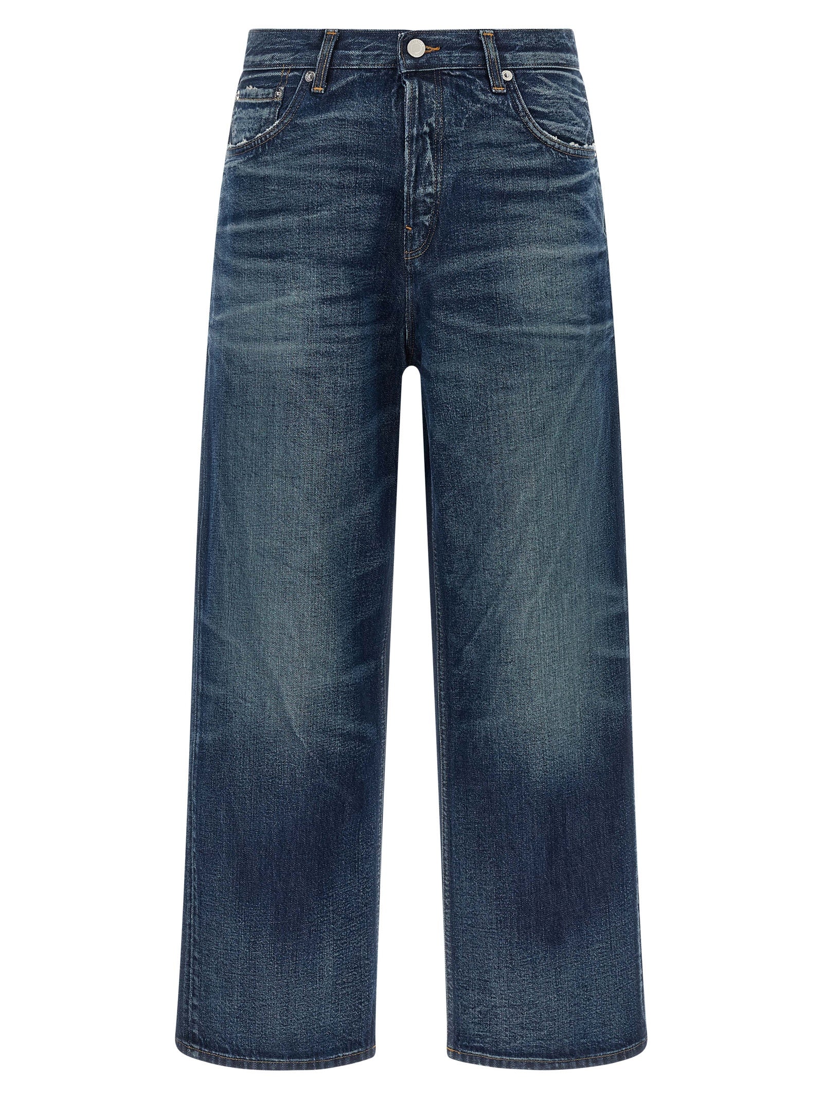 Haikure Blaue Baumwolljeans Denim