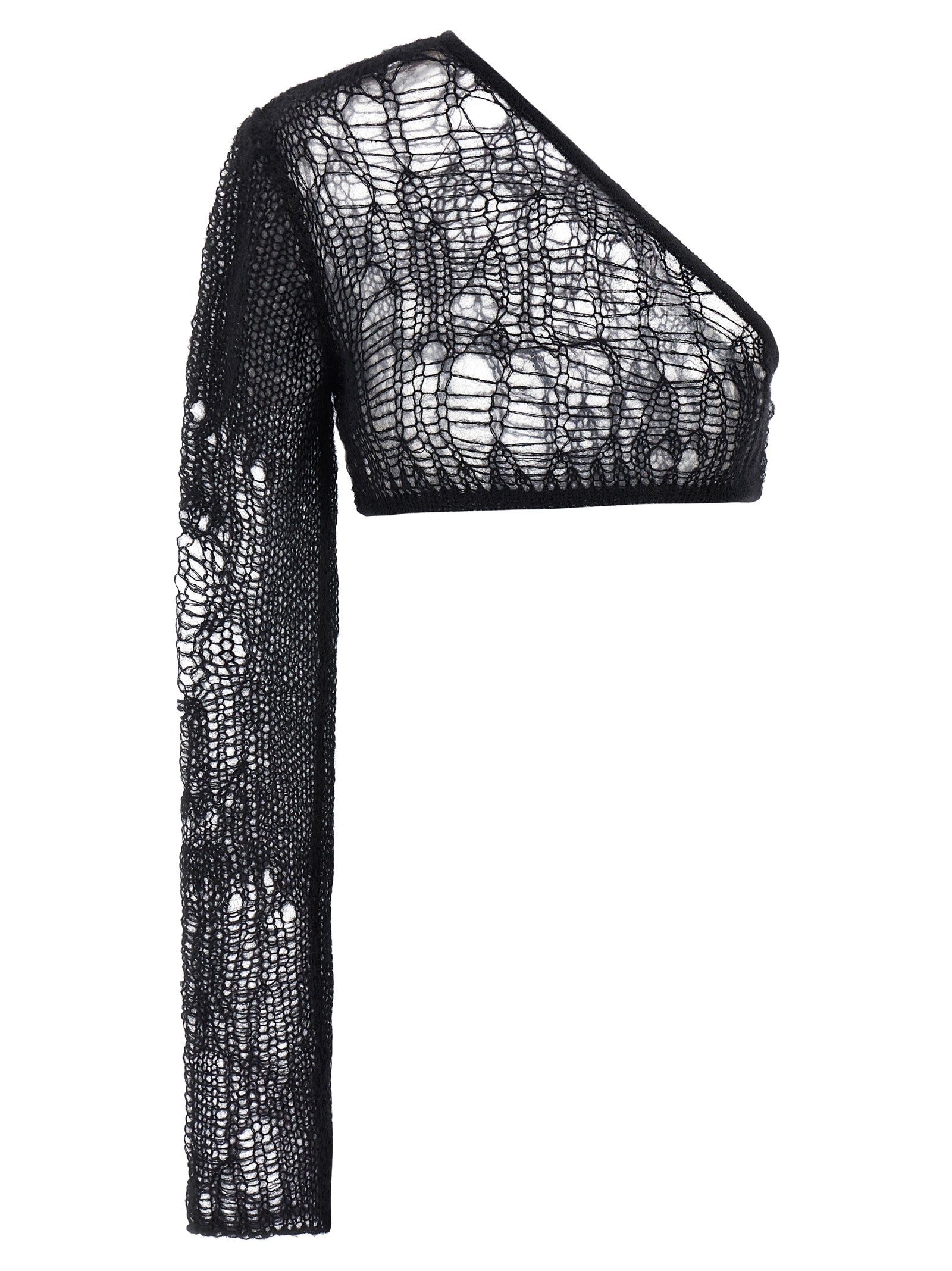 Rick Owens Schwarze Tanktops aus Nylon