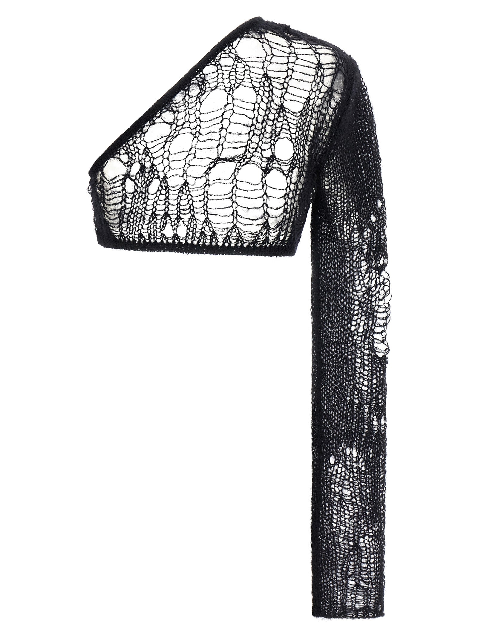 Rick Owens Schwarze Tanktops aus Nylon