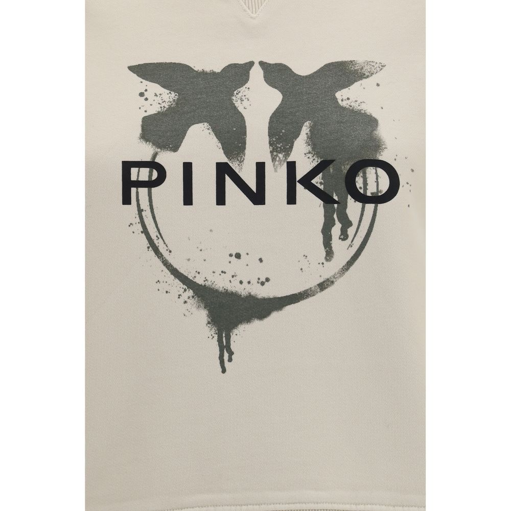 PINKO Beige Baumwoll-Sweatshirt