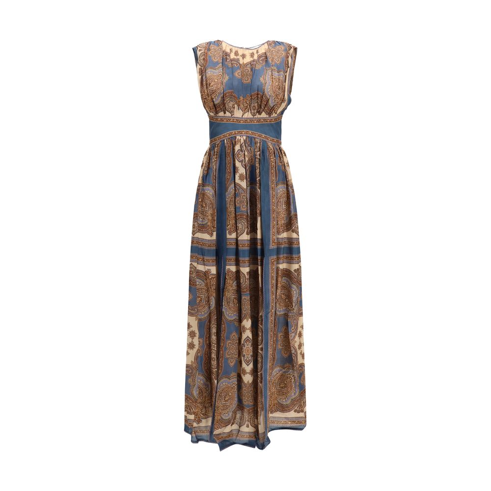 Zimmermann Weißes Seiden-Freizeitkleid