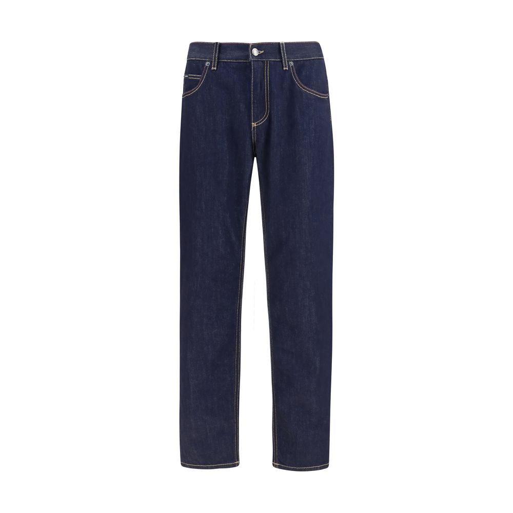 Dolce & Gabbana Blaue Baumwolljeans Denim
