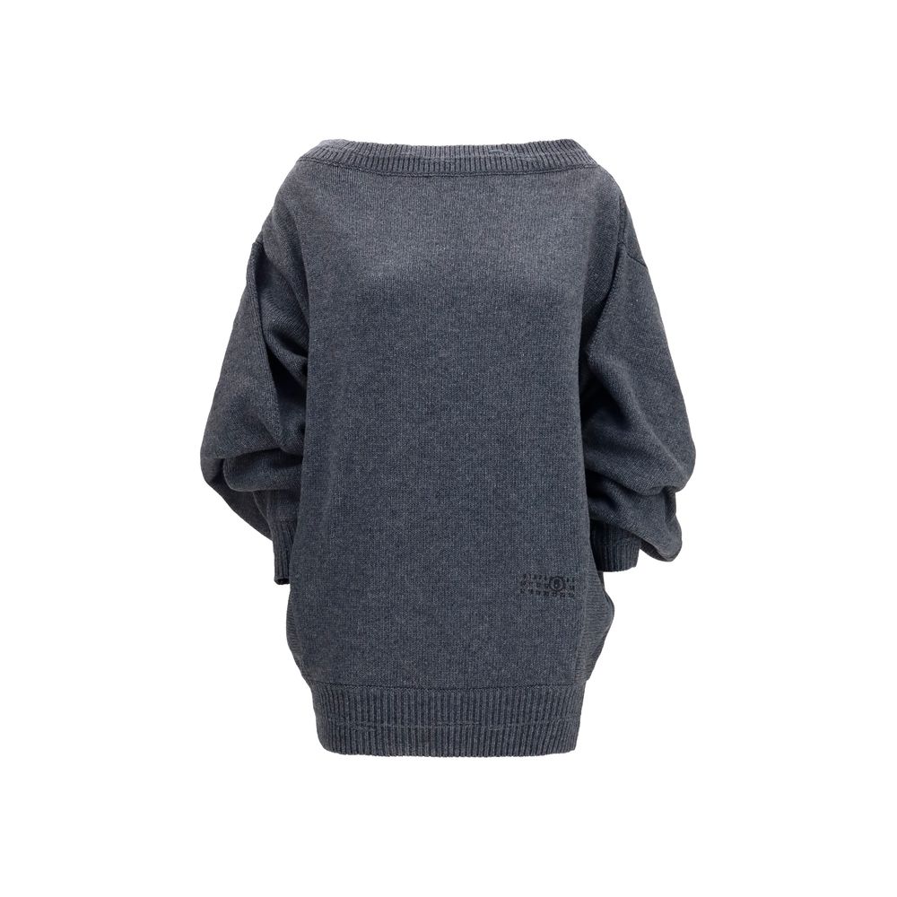 MM6 Graues Wollkleid Oves Aries Casual