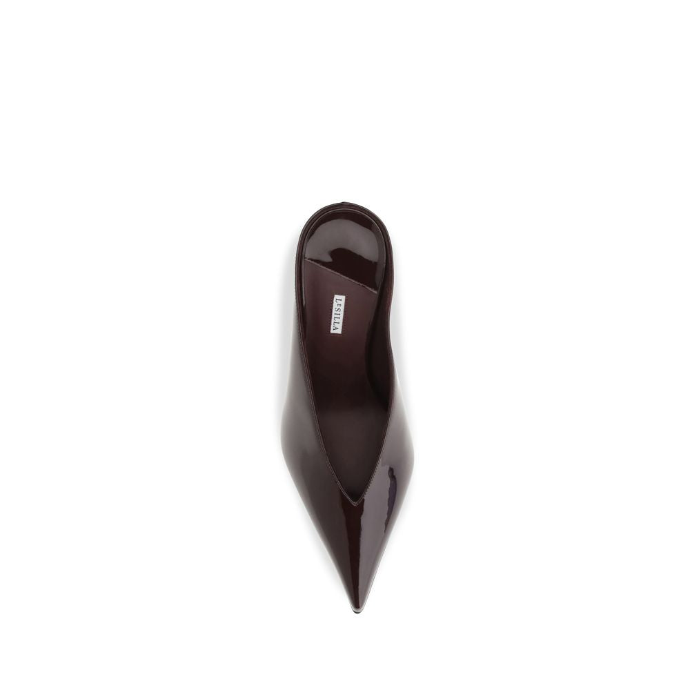 LE SILLA Bordeaux Kalbsleder Bos Taurus Mules