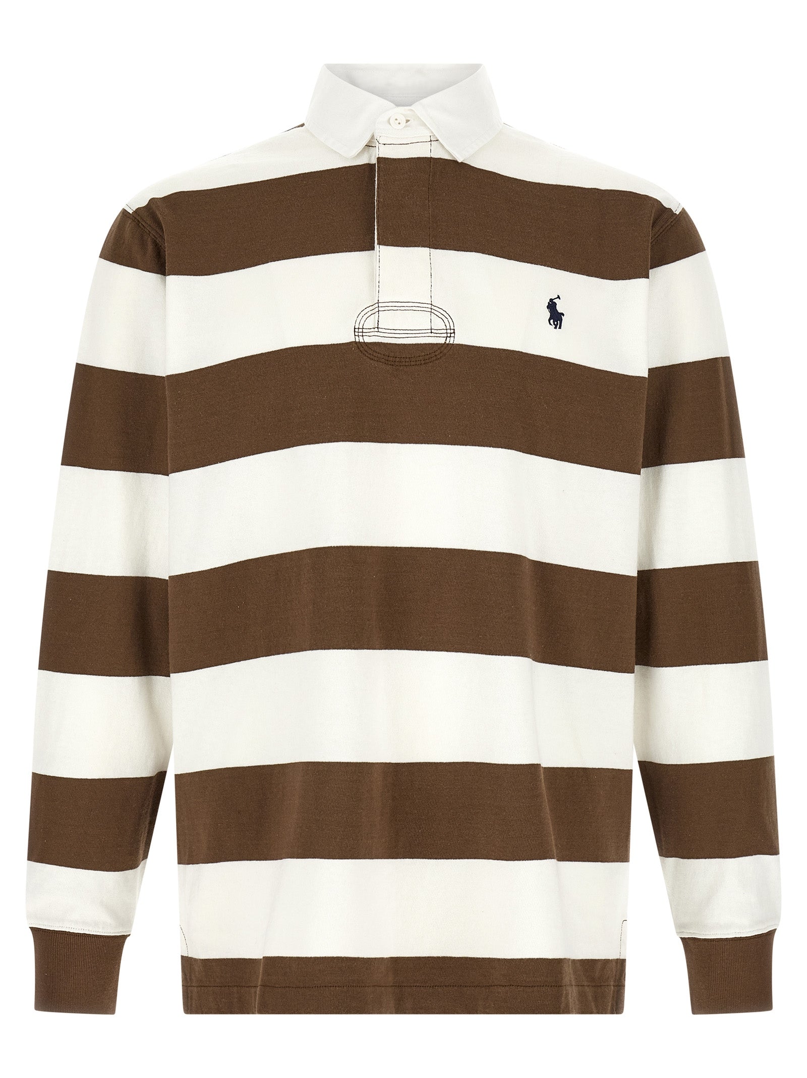 Polo Ralph Lauren Braunes Baumwoll-Polohemd