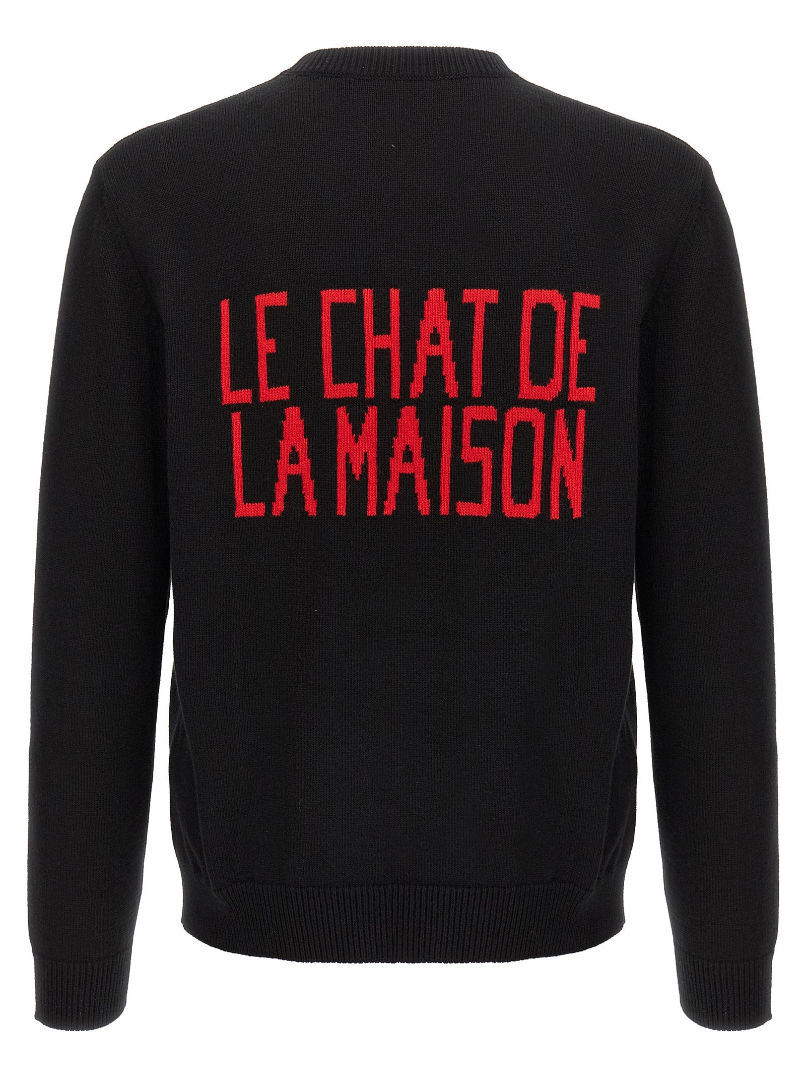 Valentino Garavani Schwarzer Baumwollcardigan