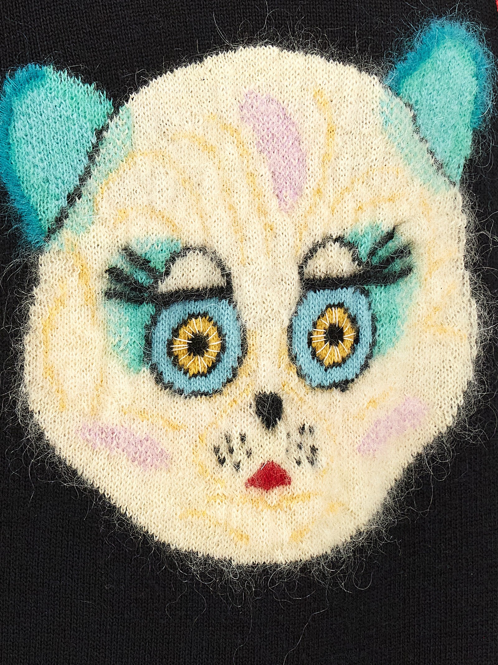 Valentino Garavani Schwarzer Baumwollcardigan