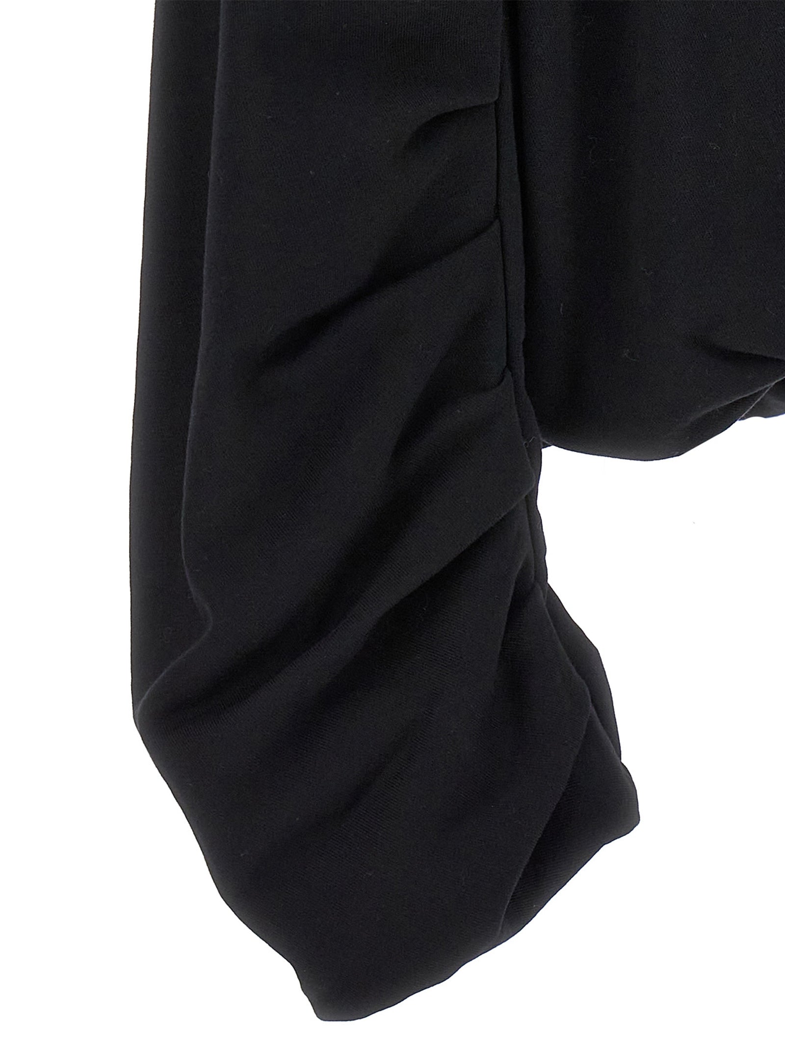 Dries Van Noten Schwarzer Baumwoll-Sweatshirt