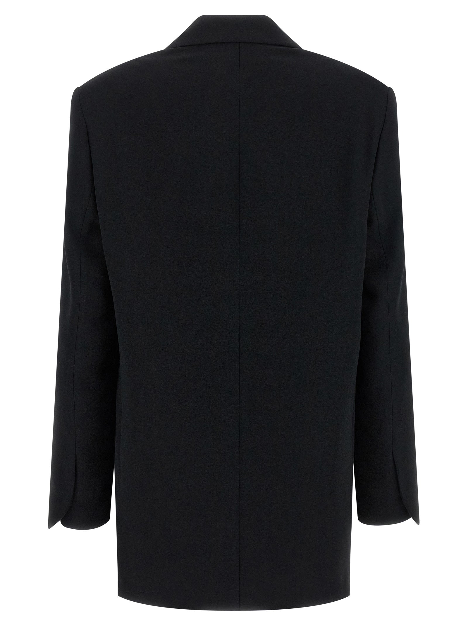 Dries Van Noten Schwarzer Blazer aus Polyester