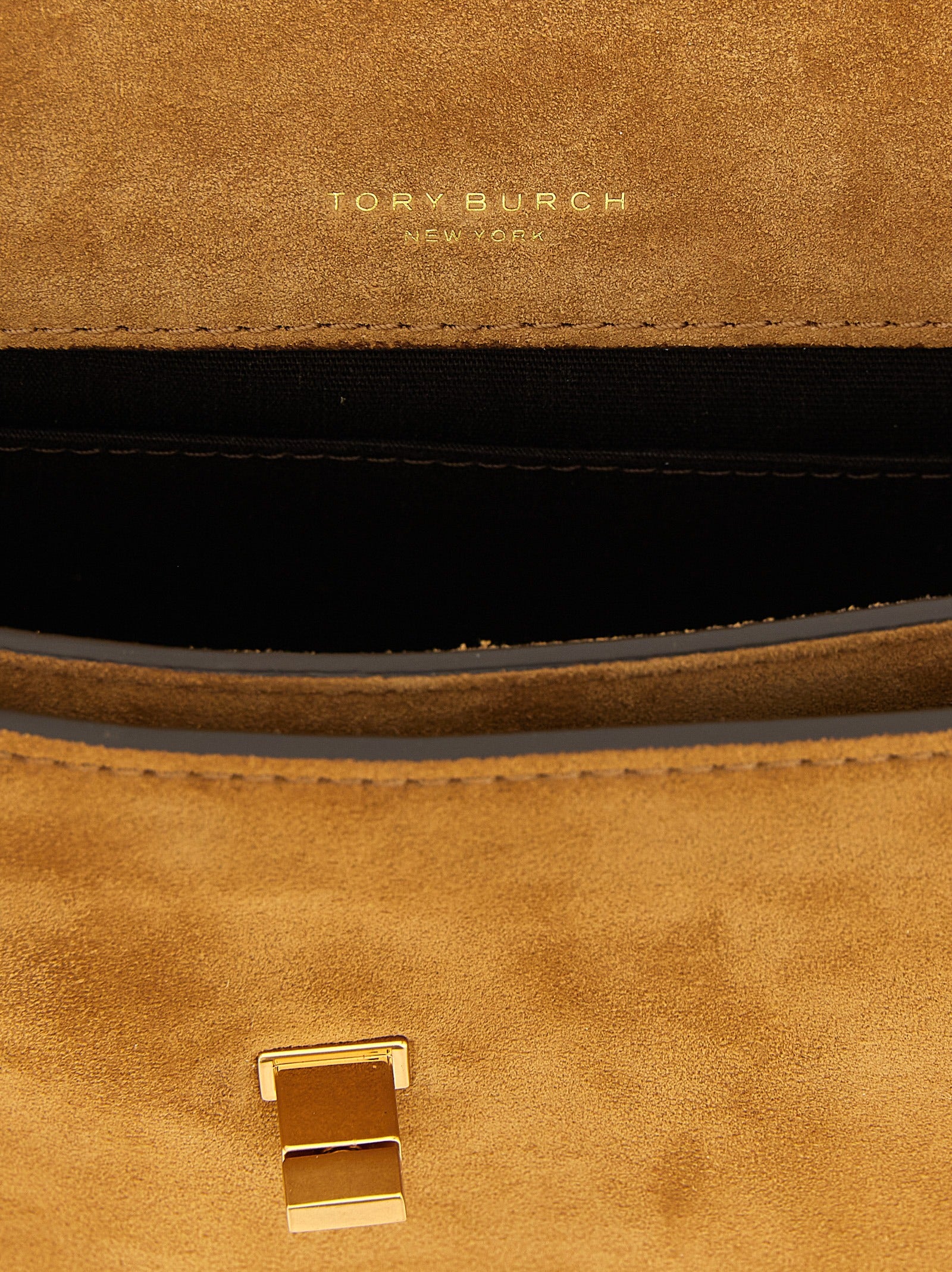 Tory Burch Braunes Kalbsleder Damen Crossbody Tasche