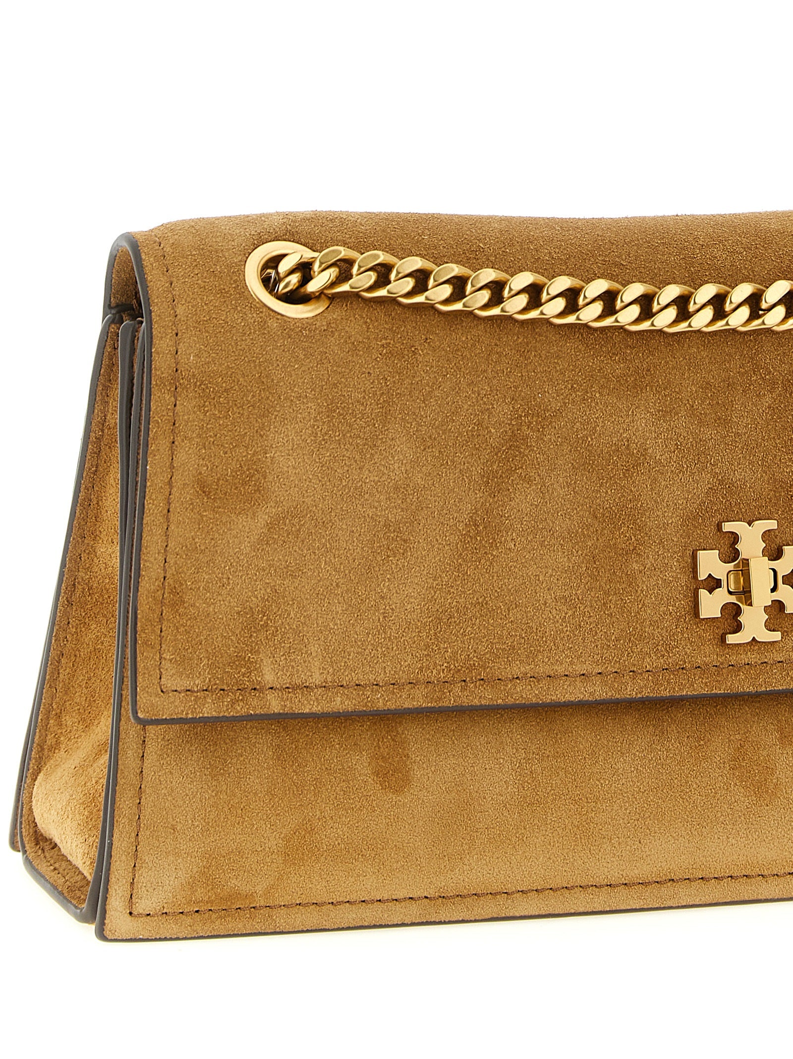Tory Burch Braunes Kalbsleder Damen Crossbody Tasche