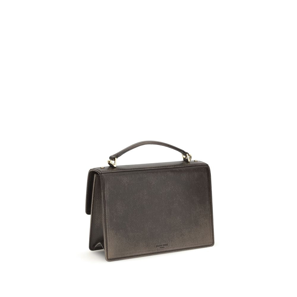 Golden Goose Braune Kalbsleder Bos Taurus Handtasche