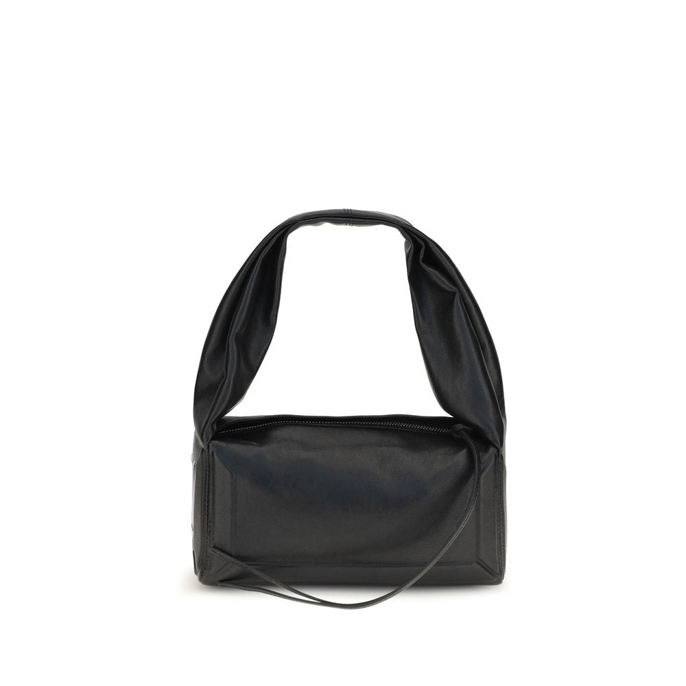 Maison Margiela Schwarze Lederhandtasche