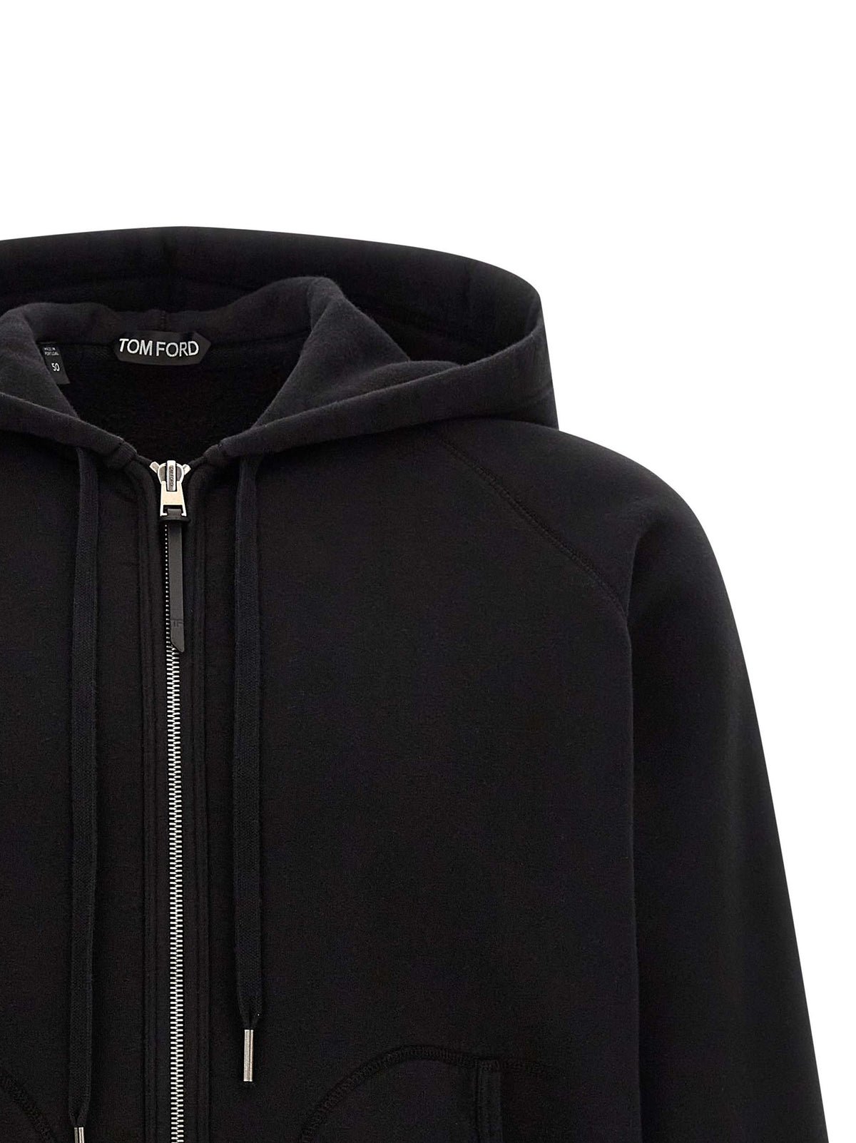 Tom Ford Schwarzer Baumwoll-Sweatshirt
