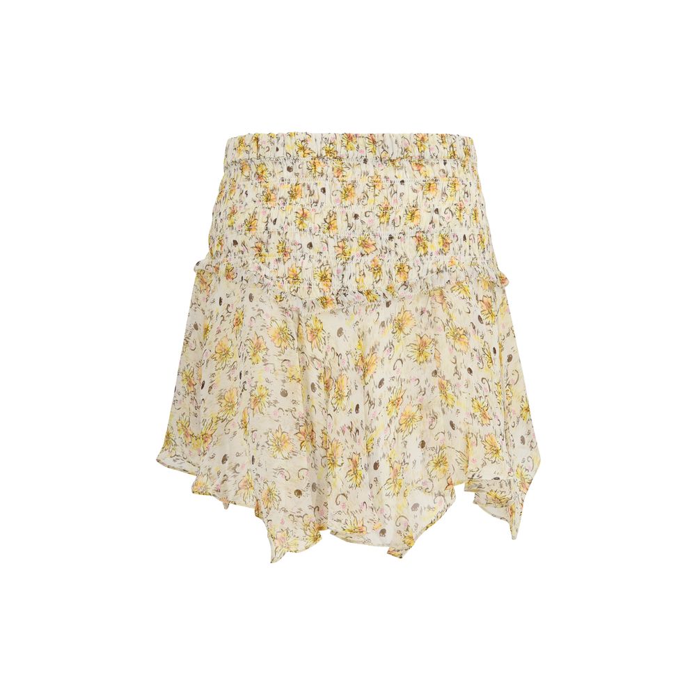 Isabel Marant Étoile Beige Viskose Minirock