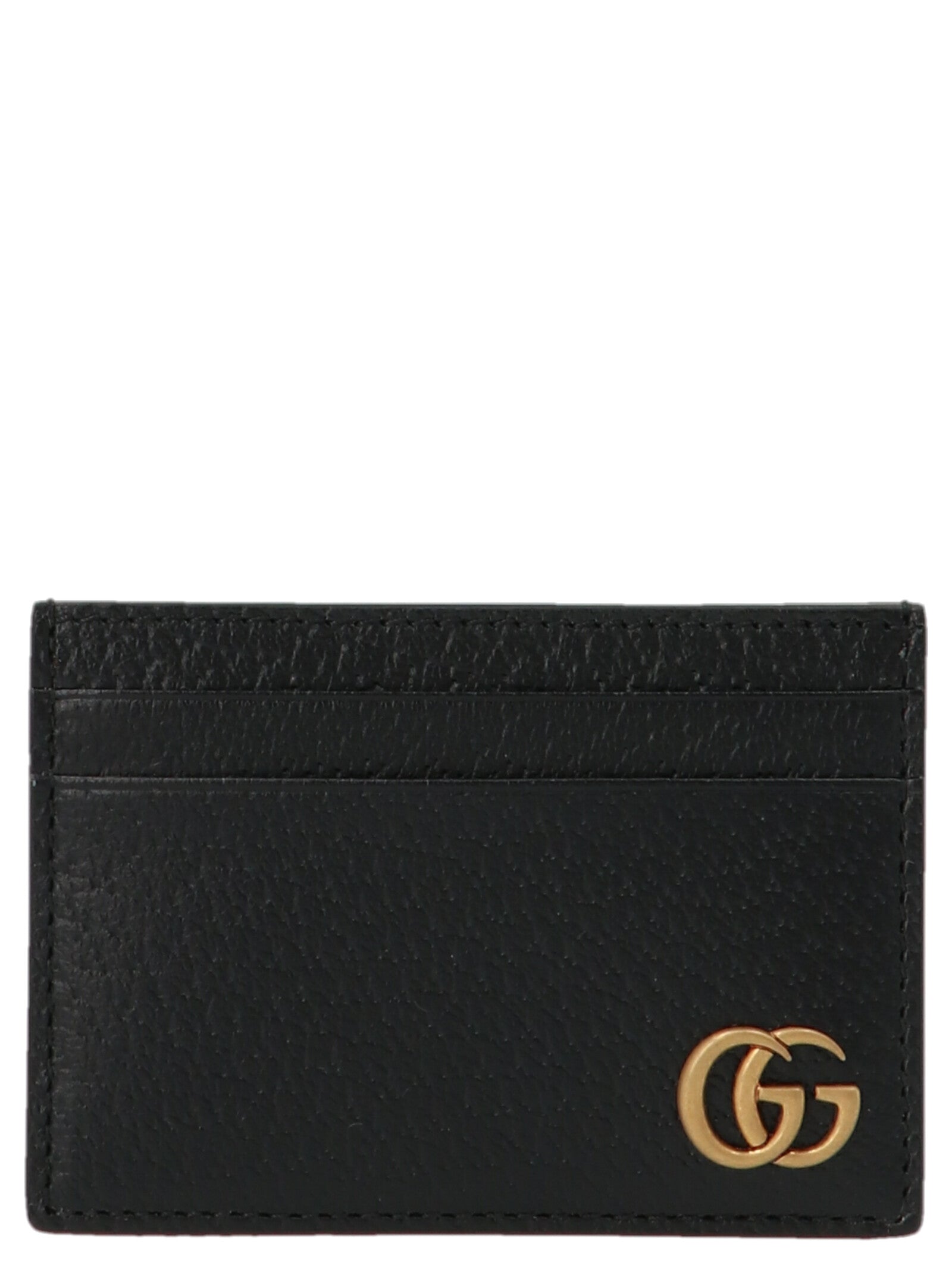 Gucci Schwarzer Kalbsleder-Kartenetui