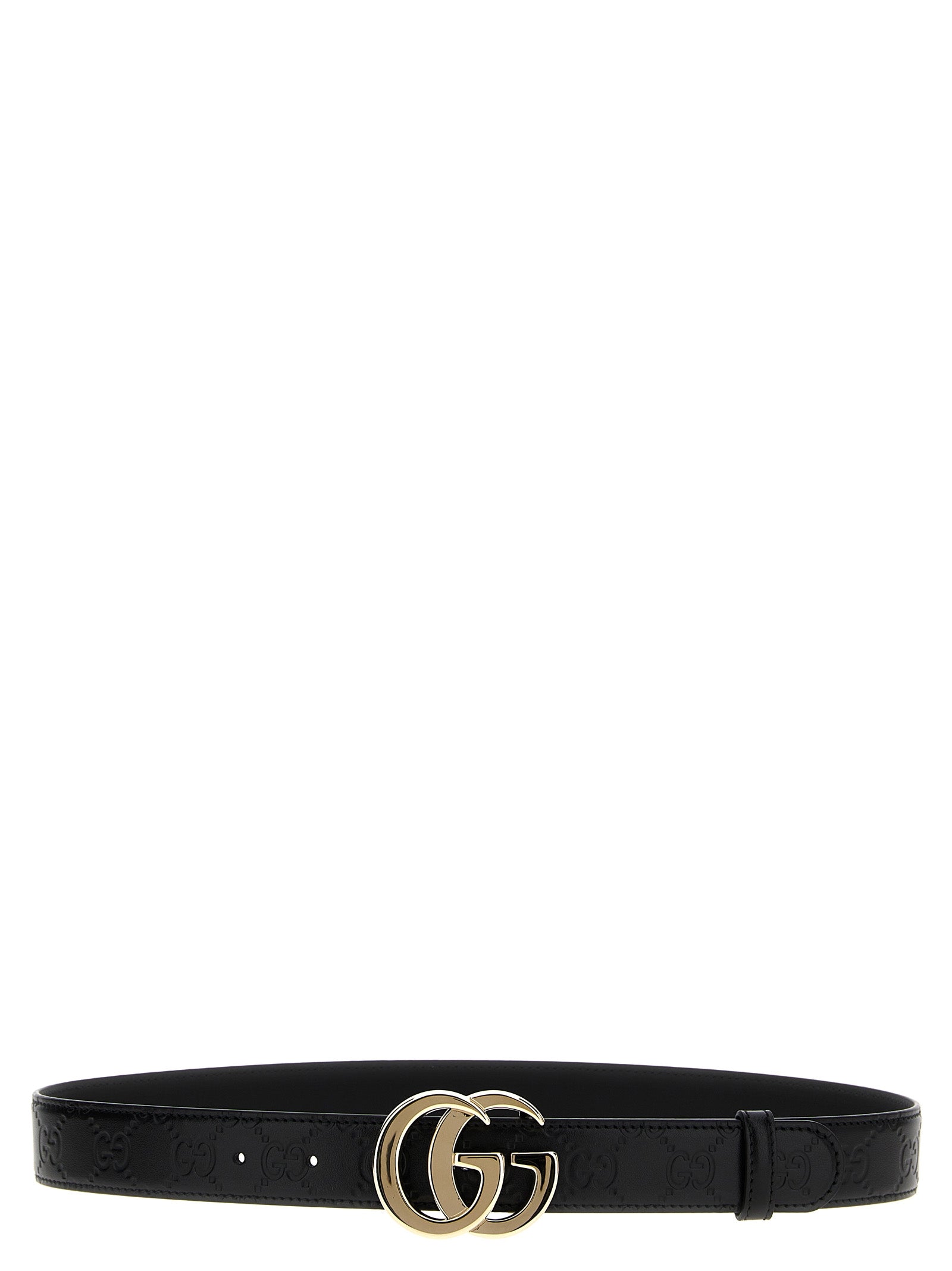 Gucci Schwarzer Kalbsleder Gürtel Regular