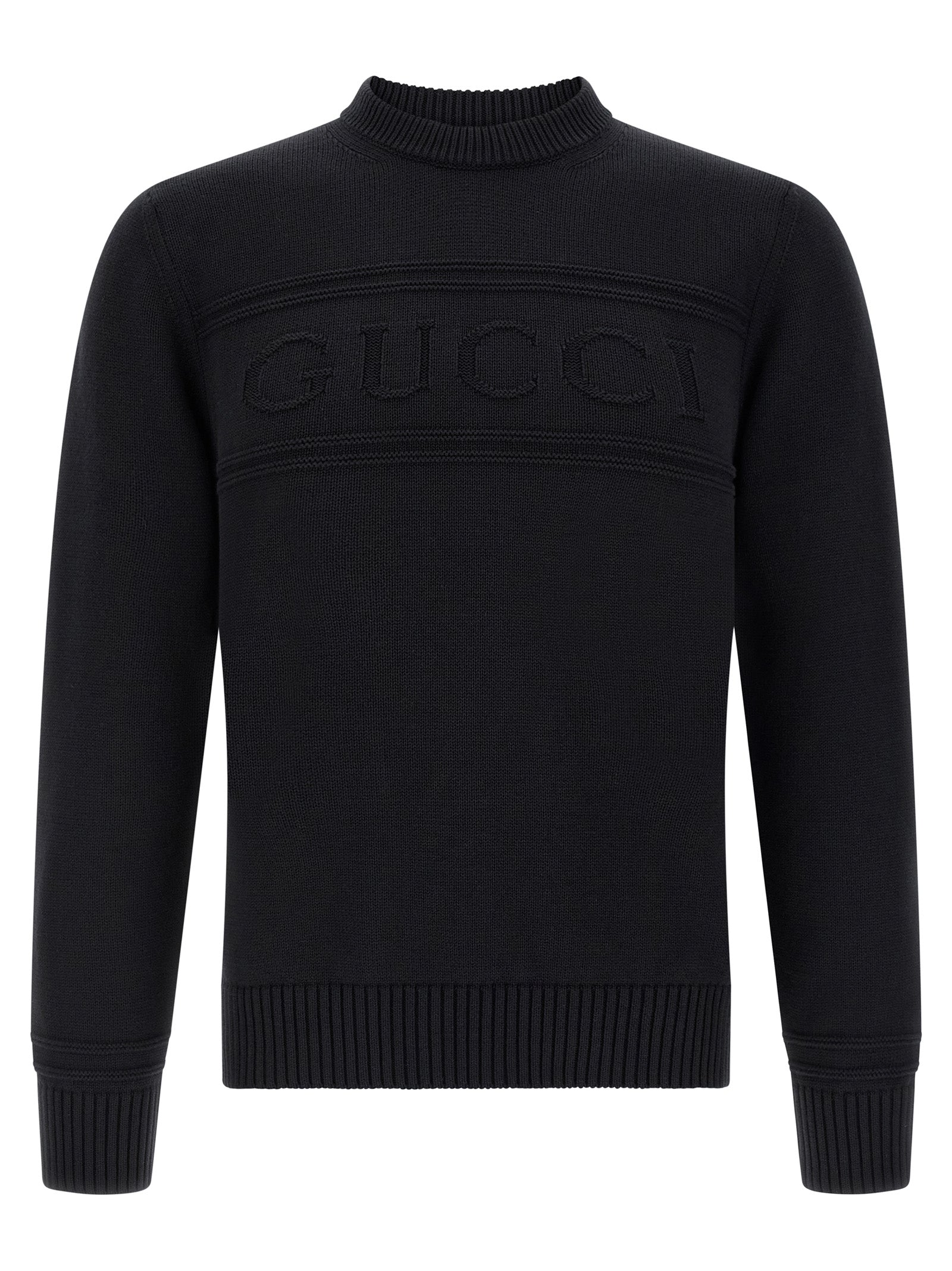 Gucci Schwarzer Baumwollcardigan