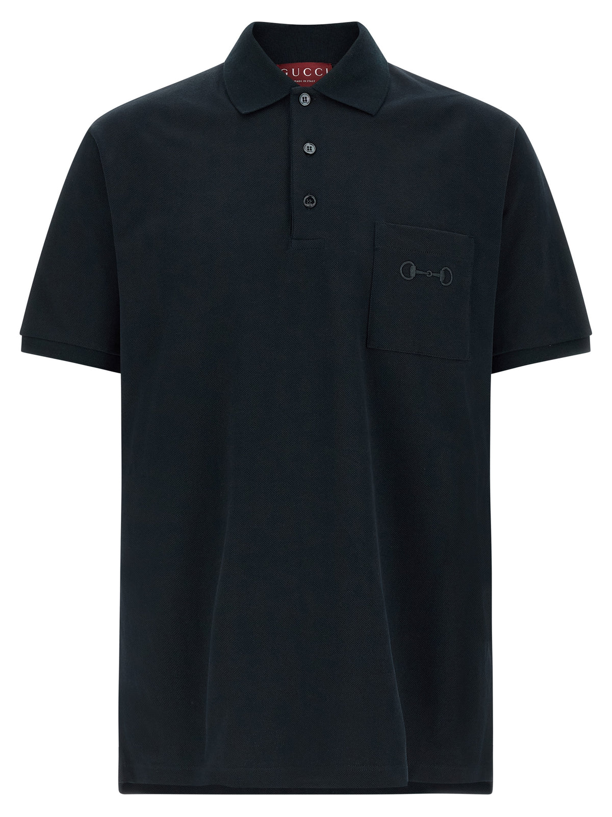 Gucci Blaues Baumwoll-Polohemd