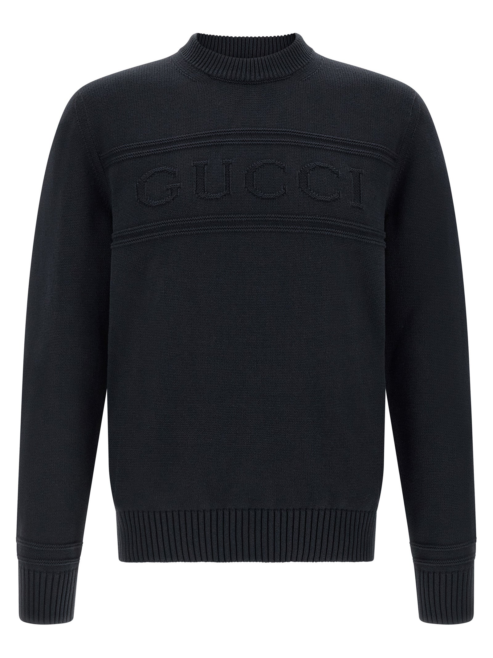 Gucci Blauer Baumwollcardigan