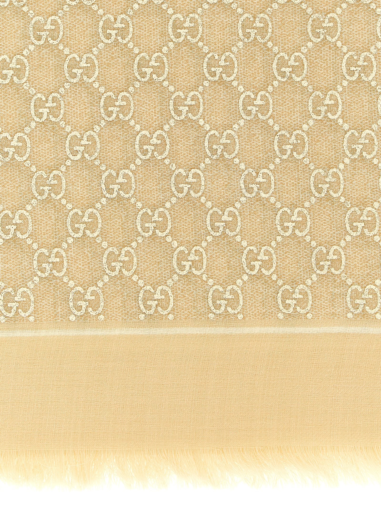 Gucci Beige Wollschal