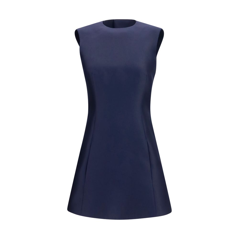 Balenciaga Blaues Wollkleid Oves Aries Casual