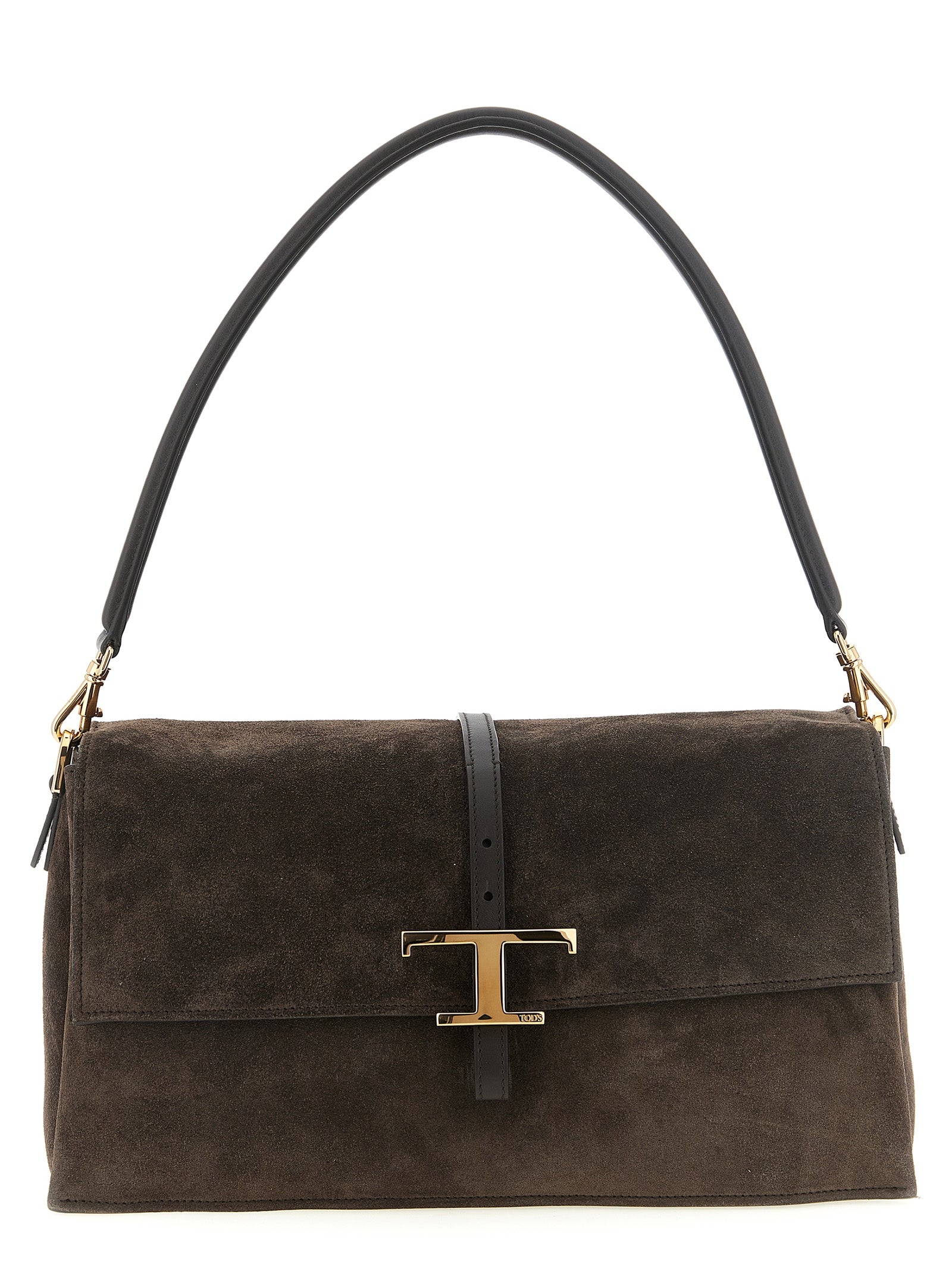 Tod's Braunes Kalbsleder Damen Crossbody Tasche