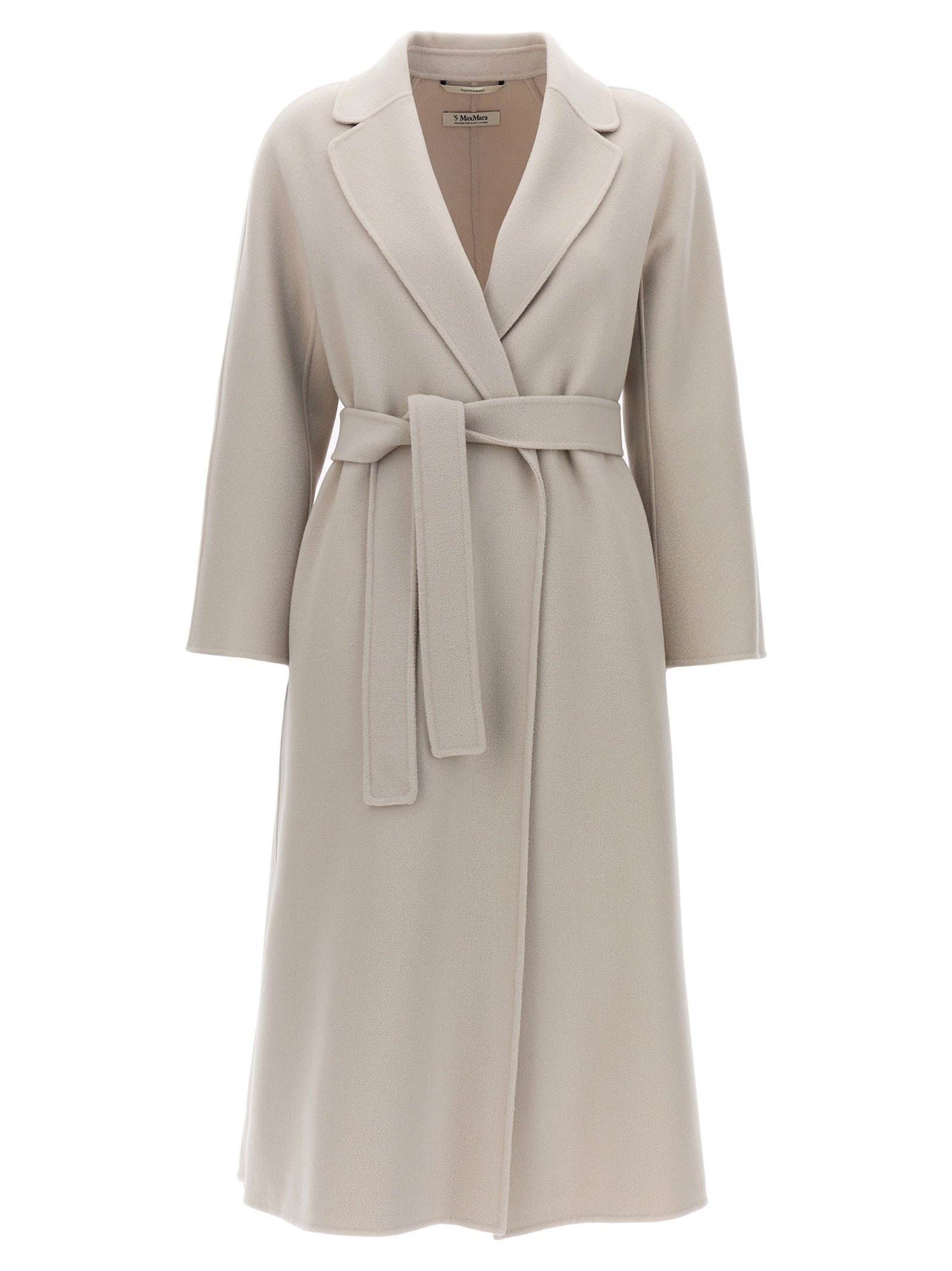 'S Max Mara Beiger Wollmantel