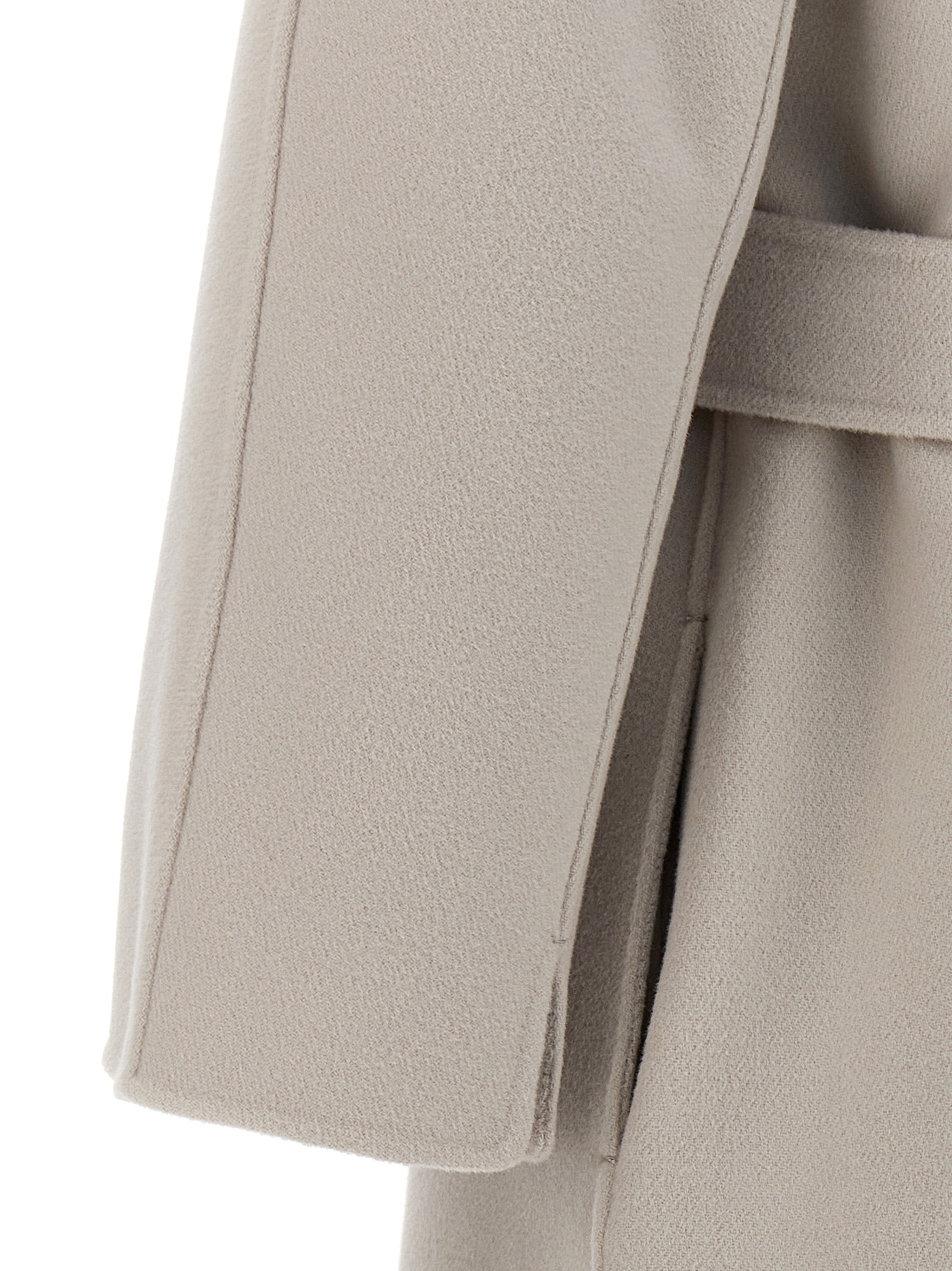 'S Max Mara Beiger Wollmantel