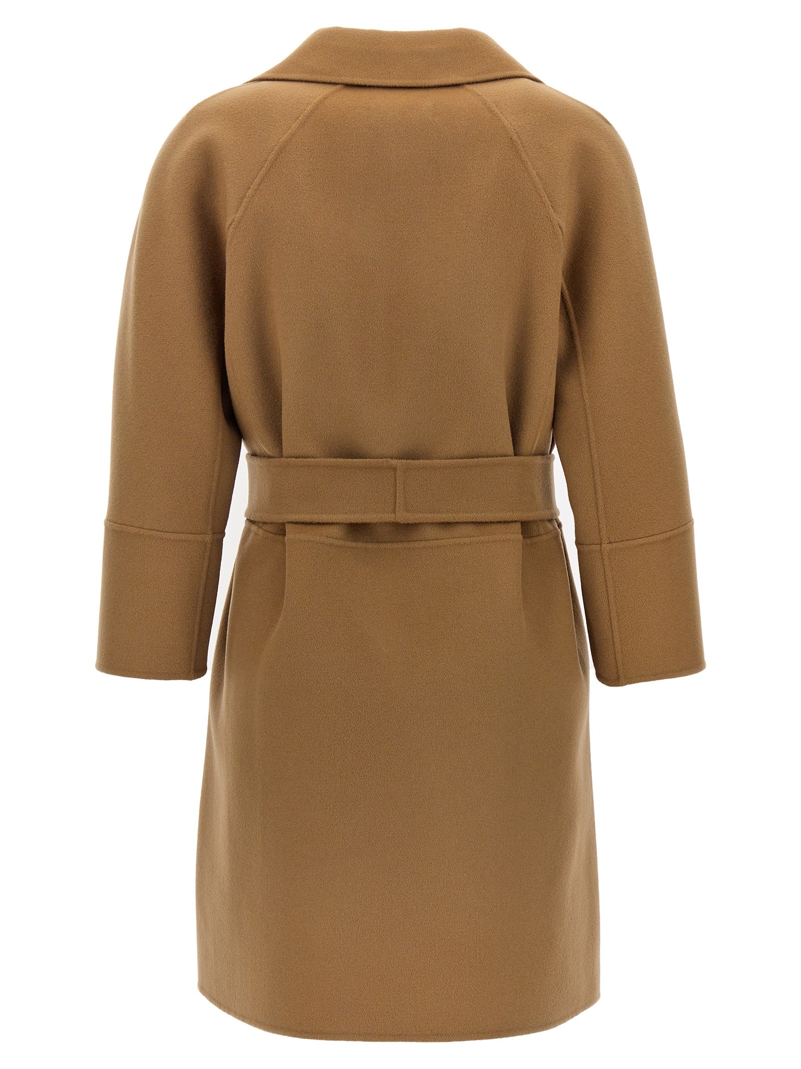 'S Max Mara Beiger Wollmantel