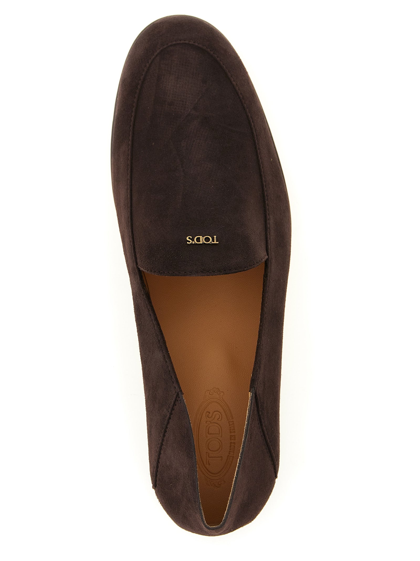 Tod's Braune Loafer aus Ziegenleder