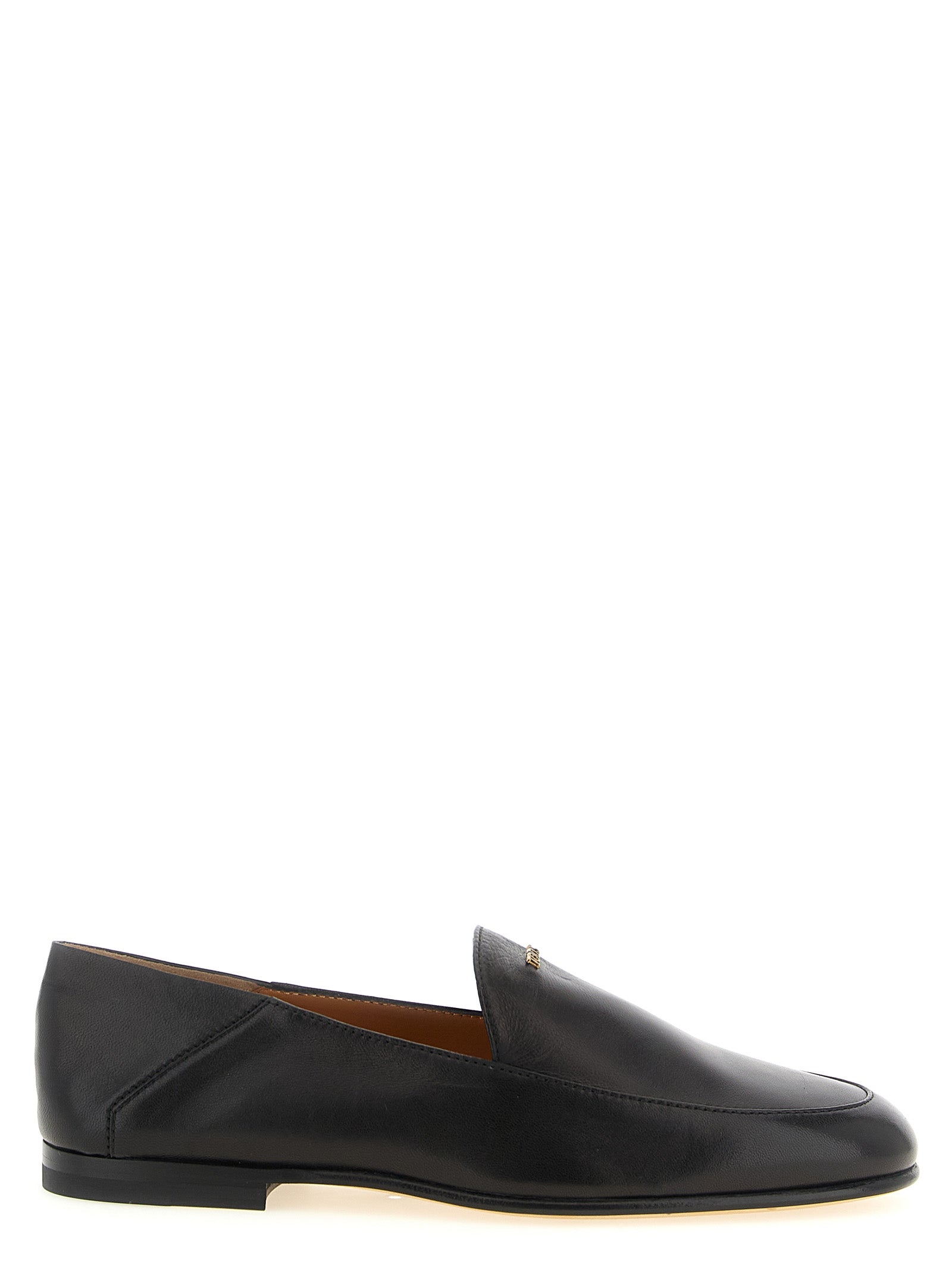Tod's Schwarze Loafer aus Lammleder zum Schlüpfen