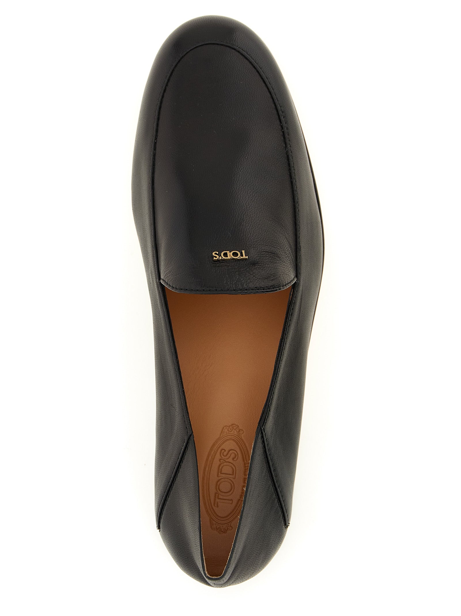 Tod's Schwarze Loafer aus Lammleder zum Schlüpfen