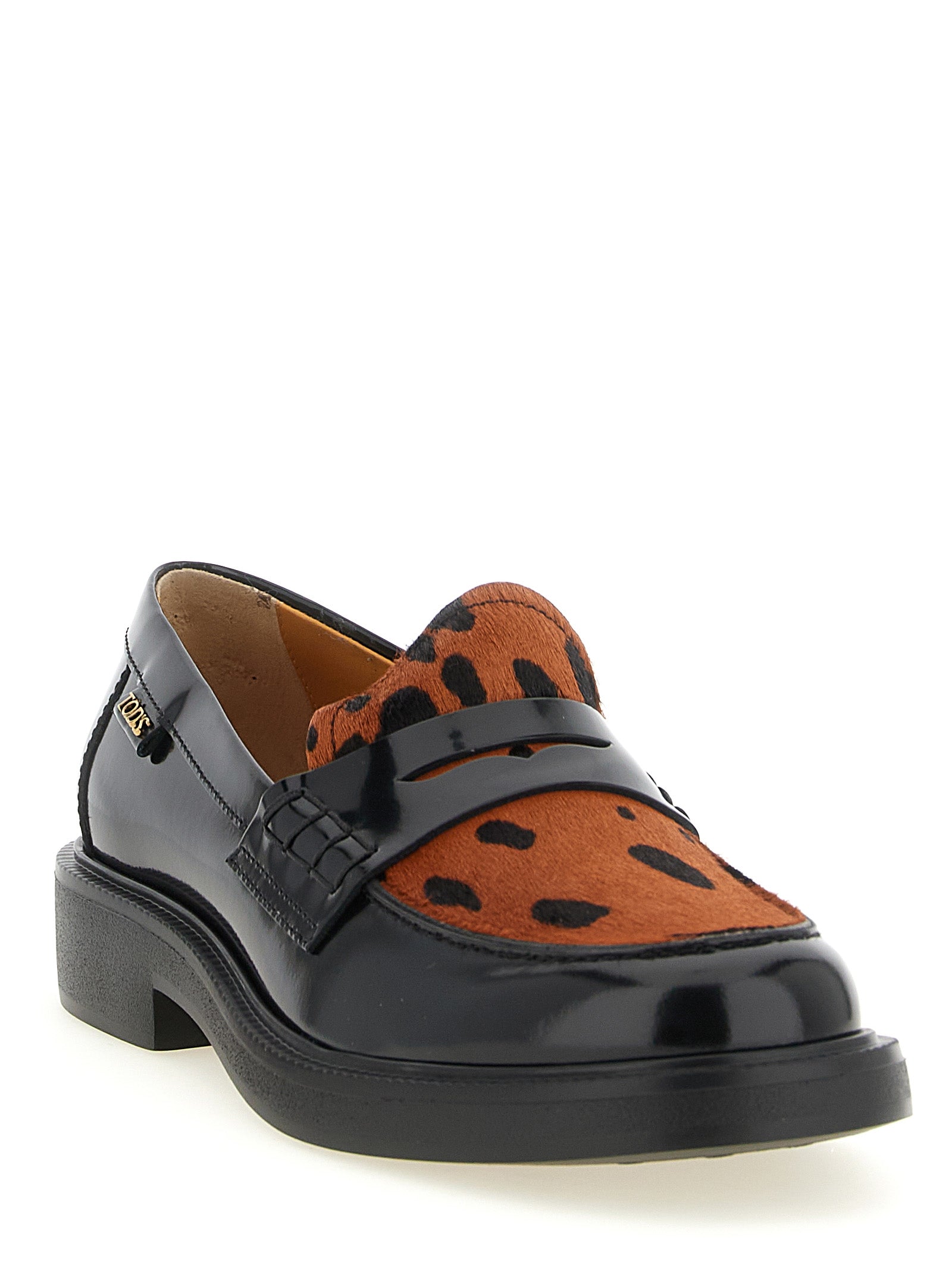 Tod's Schwarze Loafer aus Kalbsleder zum Hineinschlüpfen