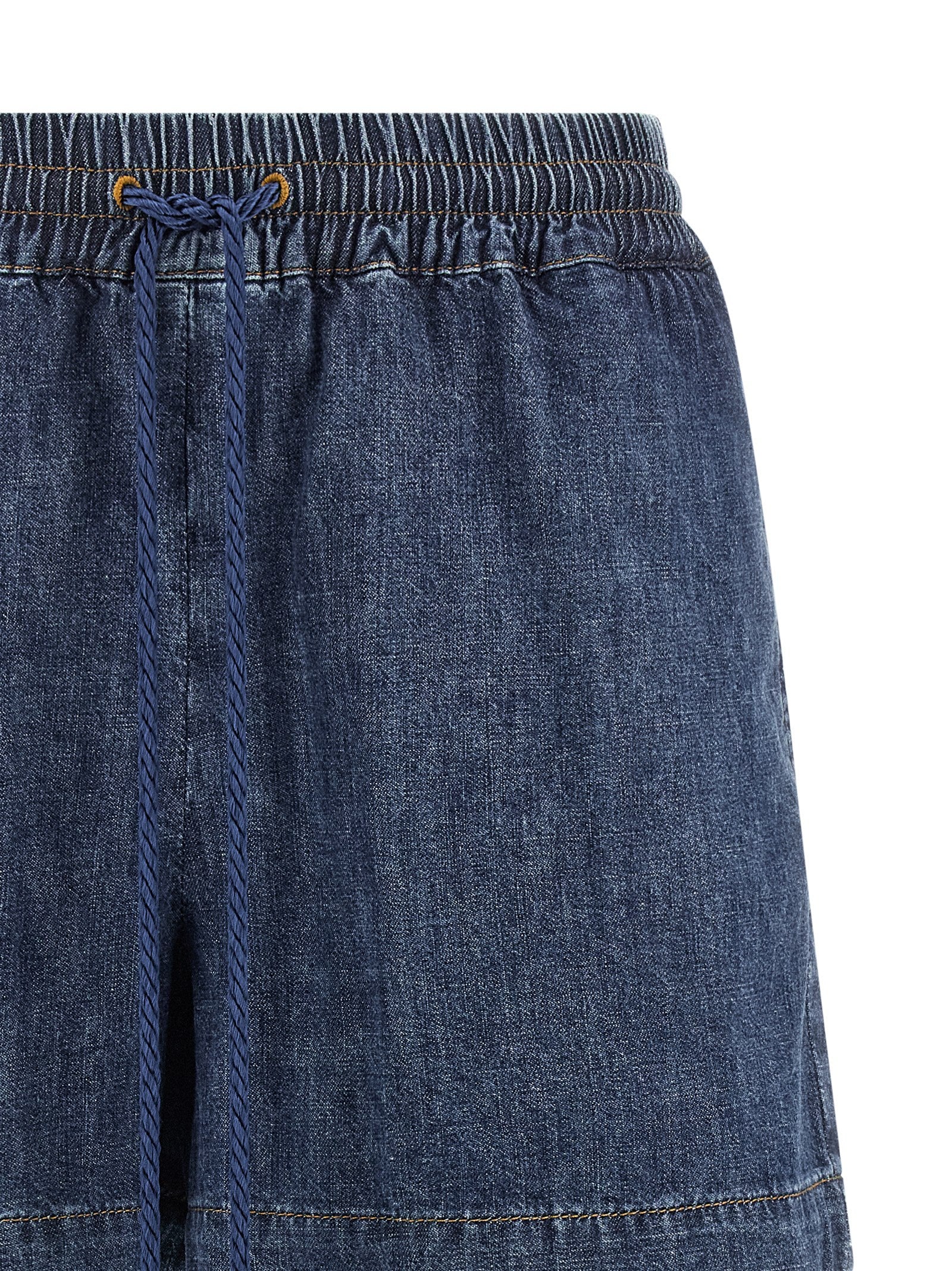 Valentino Garavani Blaue Baumwoll-Bermudashorts