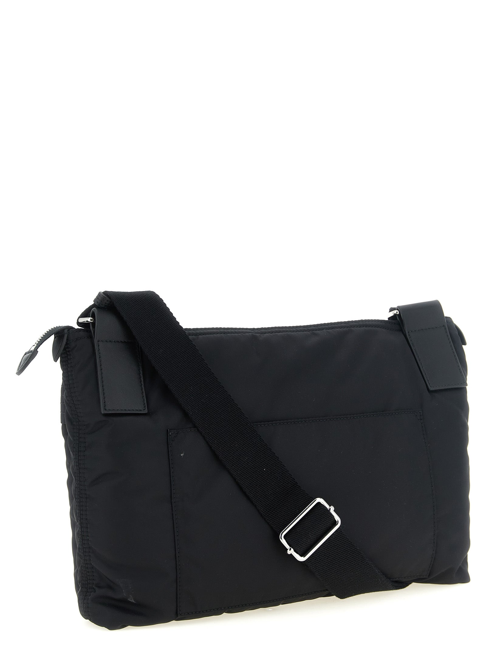 Maison Margiela Schwarze Crossbody-Tasche aus Polyamid