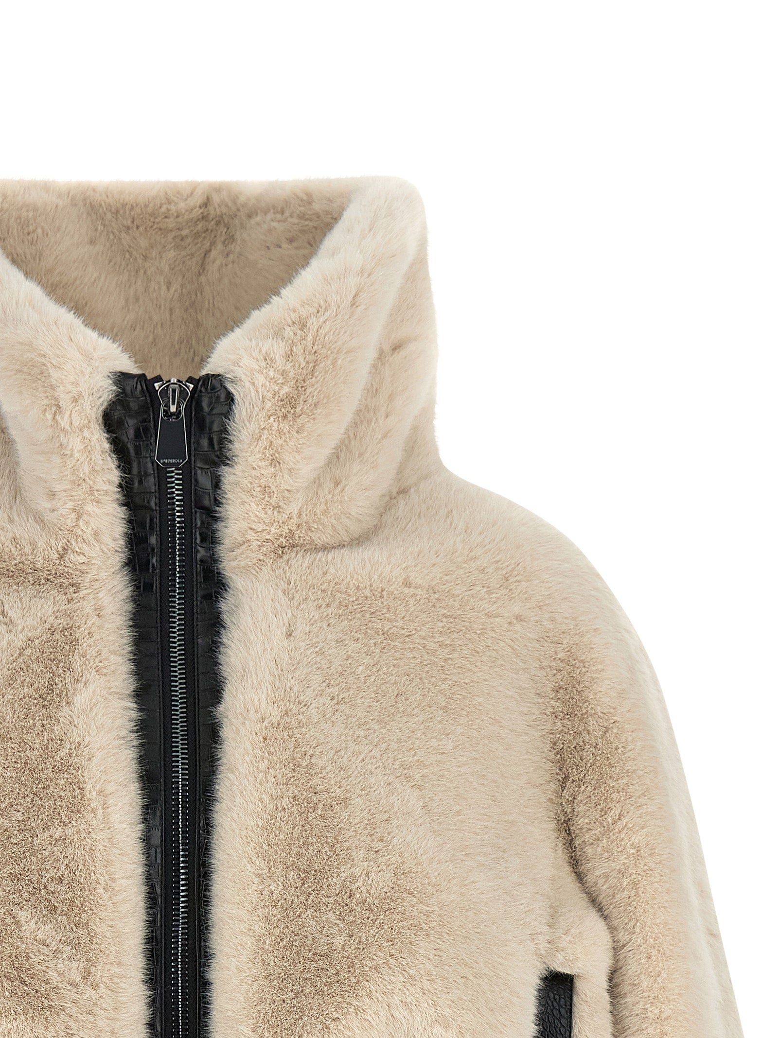 PINKO Beiger Wollmantel