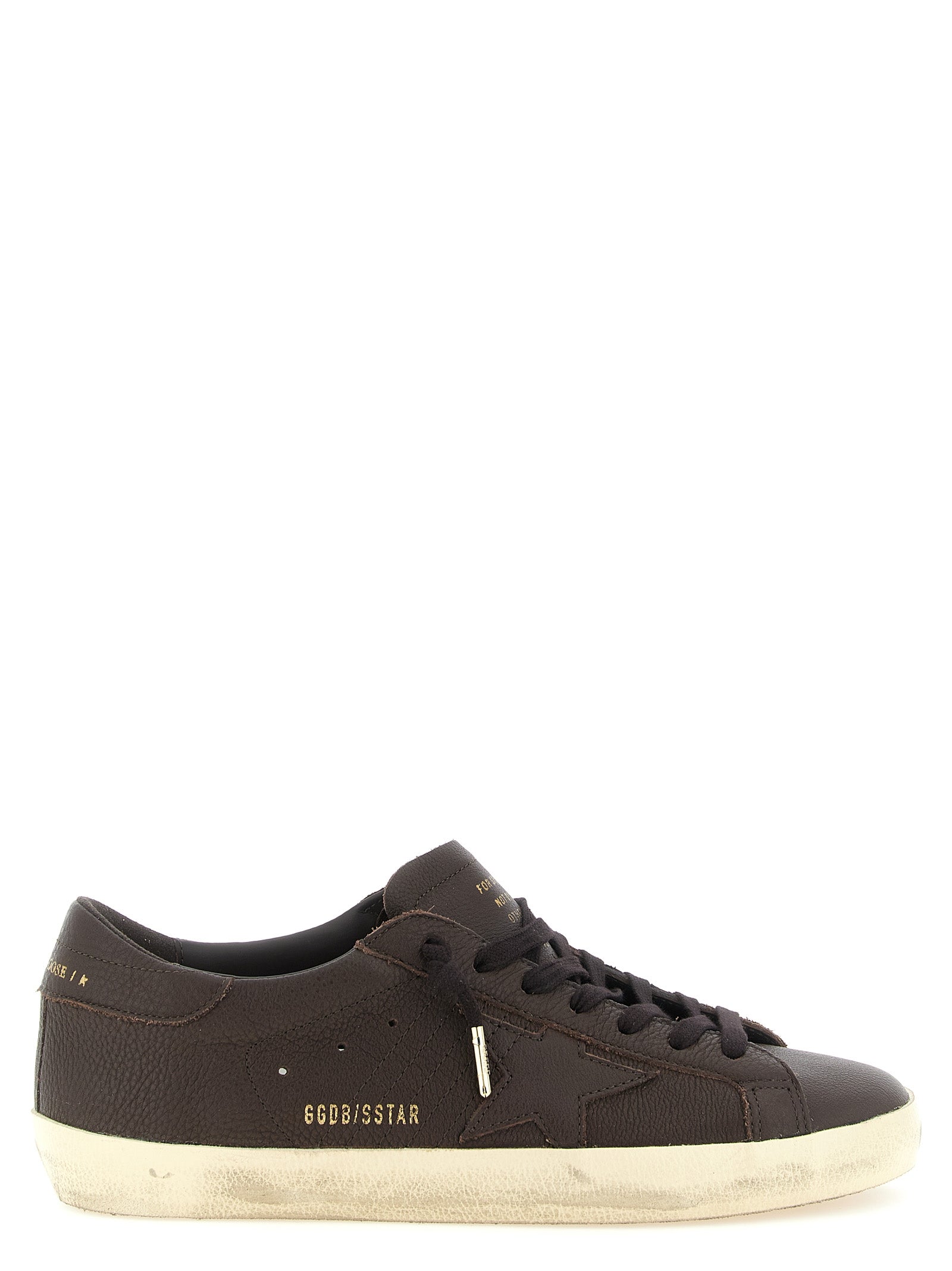 Golden Goose Sneakers aus braunem Rindsleder, Low-Top