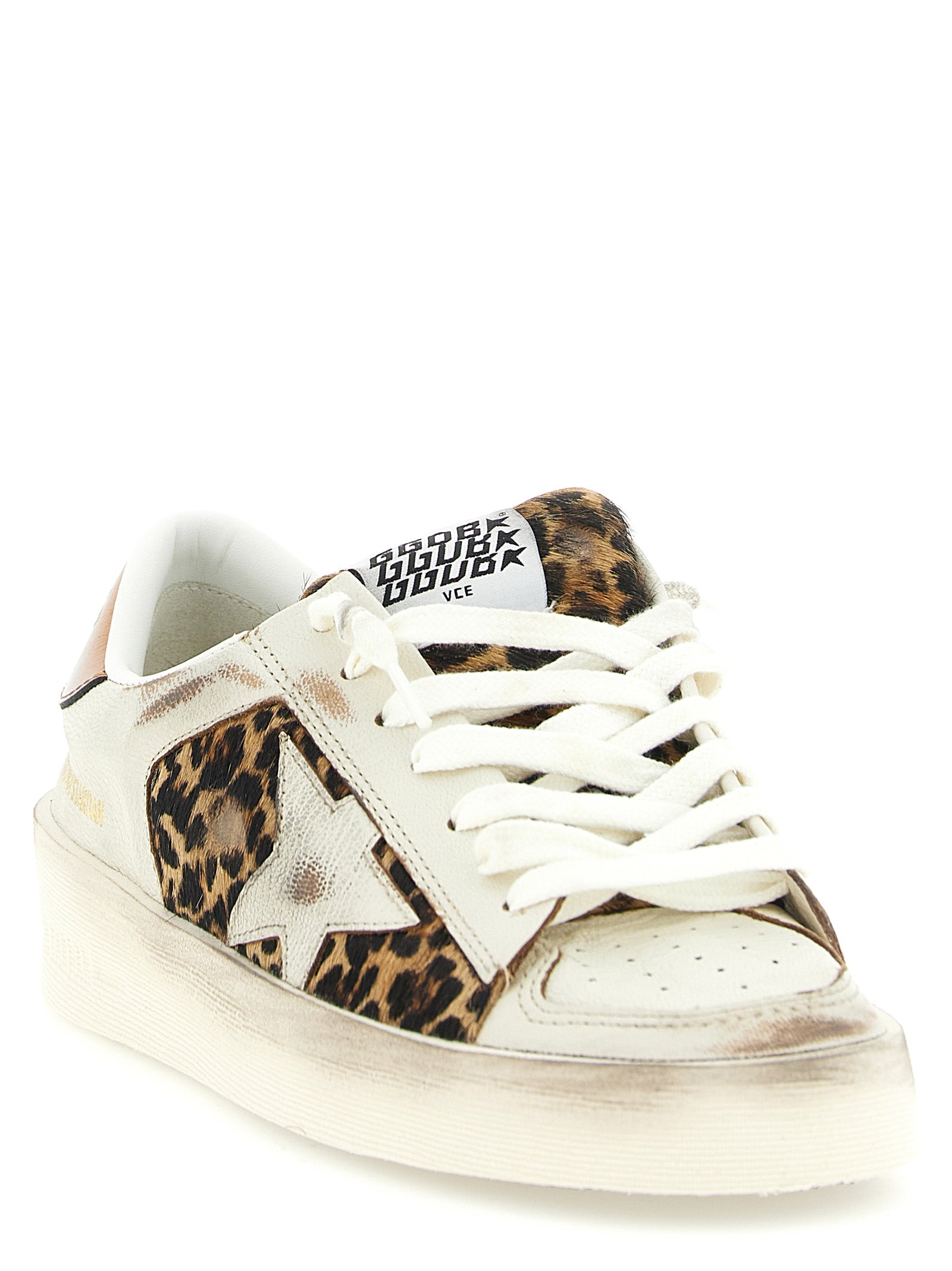 Golden Goose Multicolor Ziegenleder Low-Top-Sneakers
