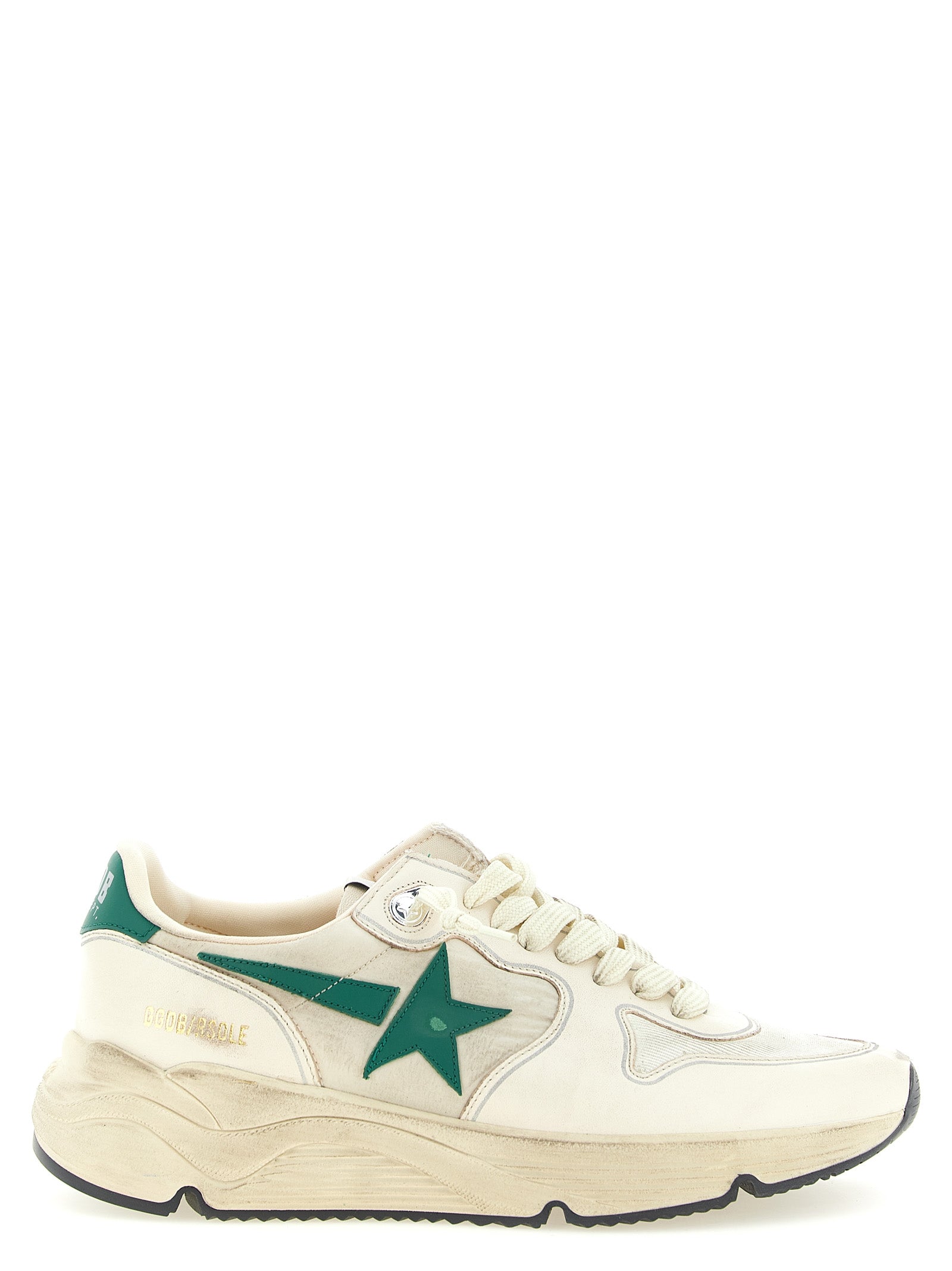 Golden Goose Zweifarbige Leder-Sneaker im Athletic-Stil