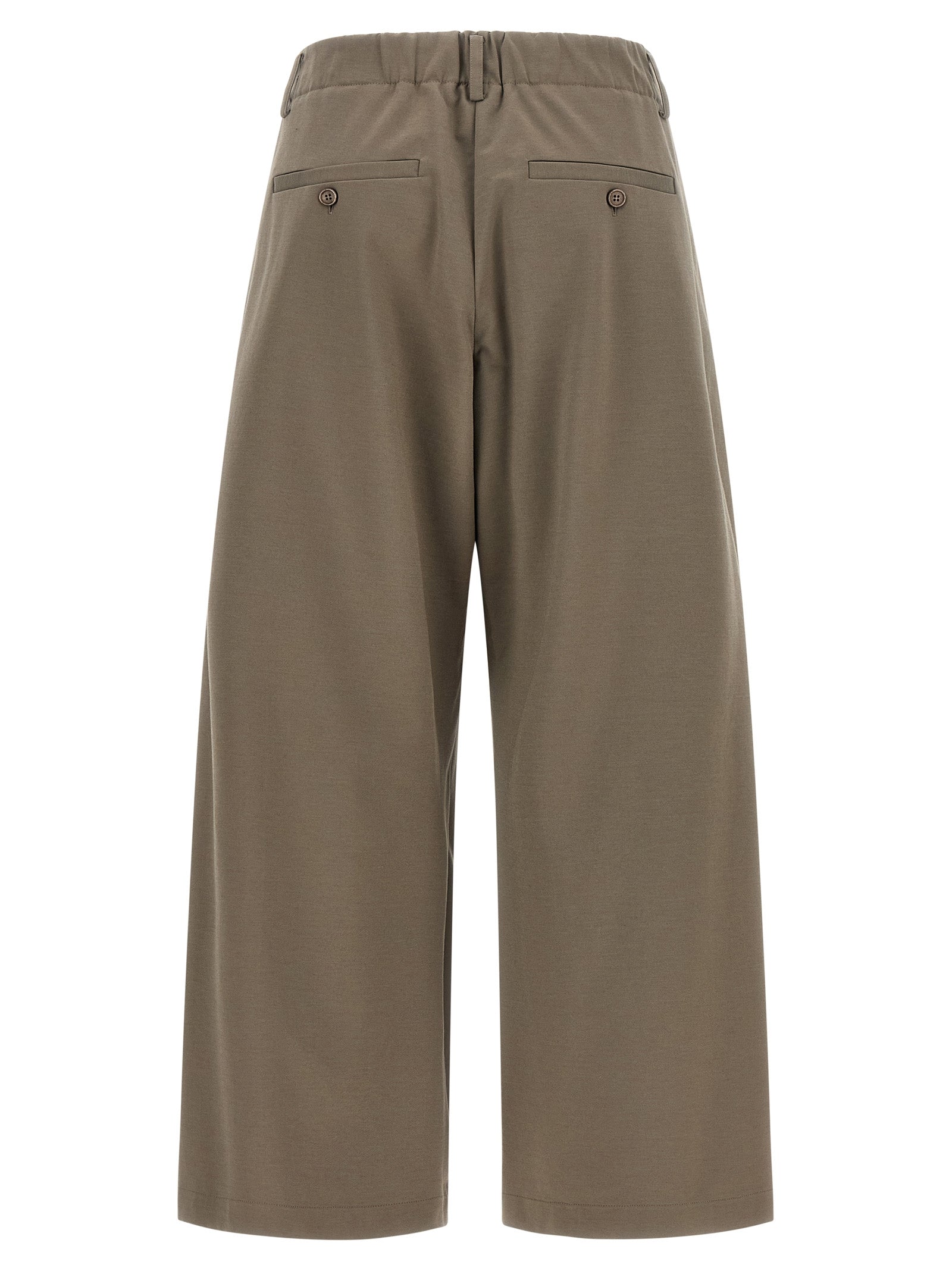 Brunello Cucinelli Schicke graue Hose aus Baumwollmischung