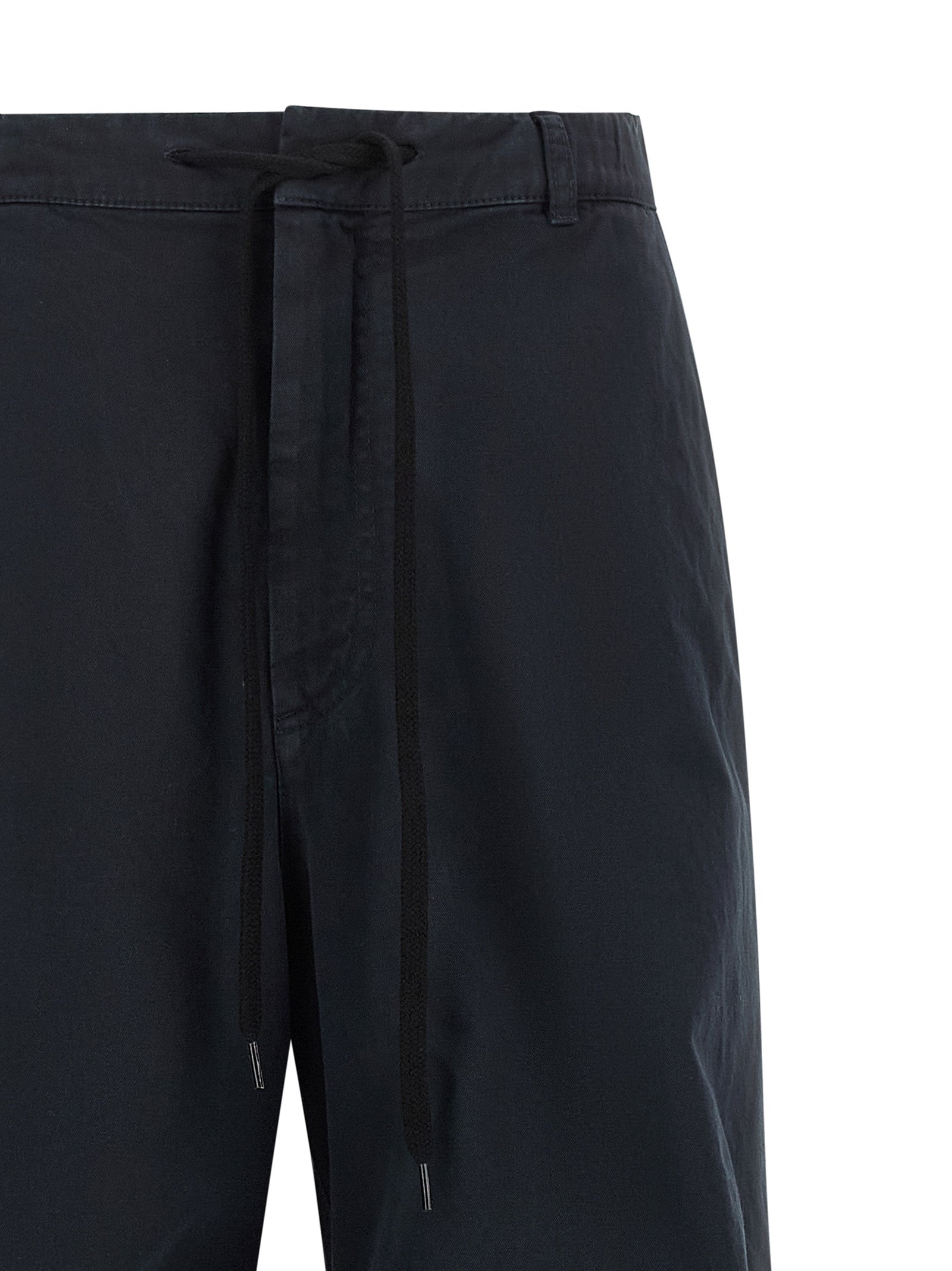 MM6 Maison Margiela Blaue Baumwoll-Freizeithose