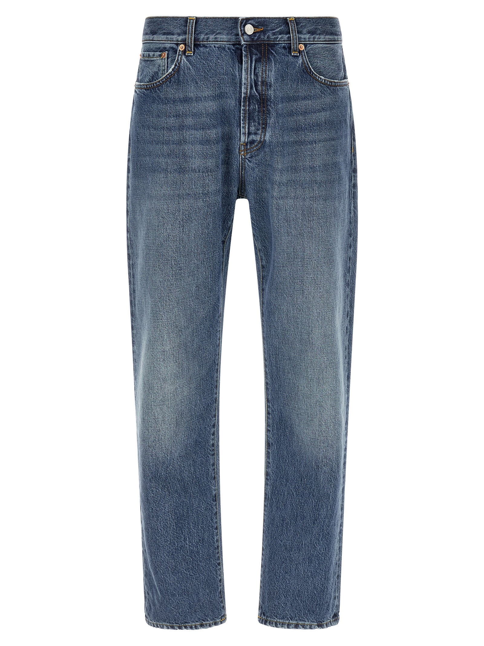 Department 5 Blaue Baumwolljeans im Relaxed Fit