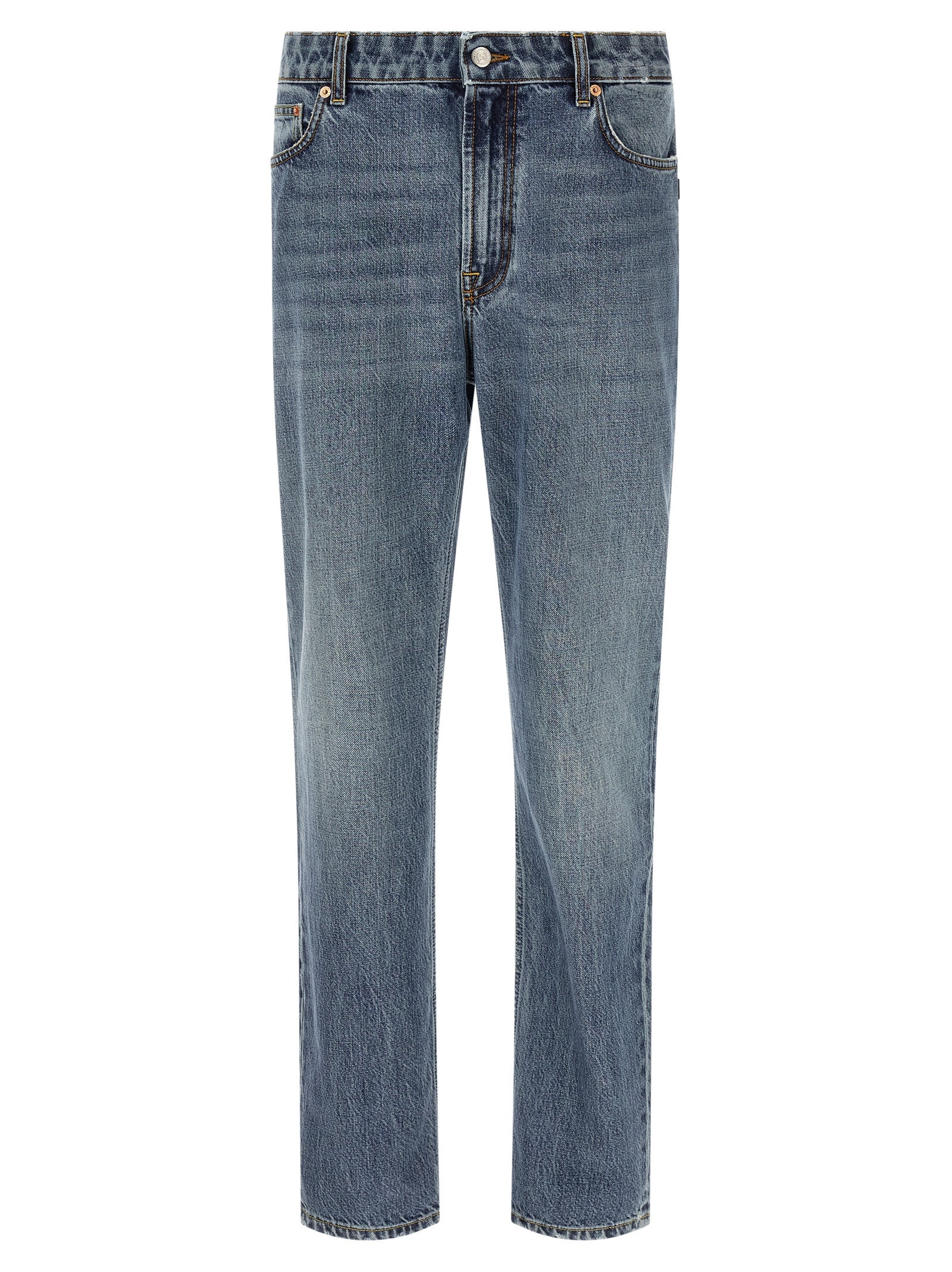 Department 5 Blaue Baumwolljeans im Relaxed Fit