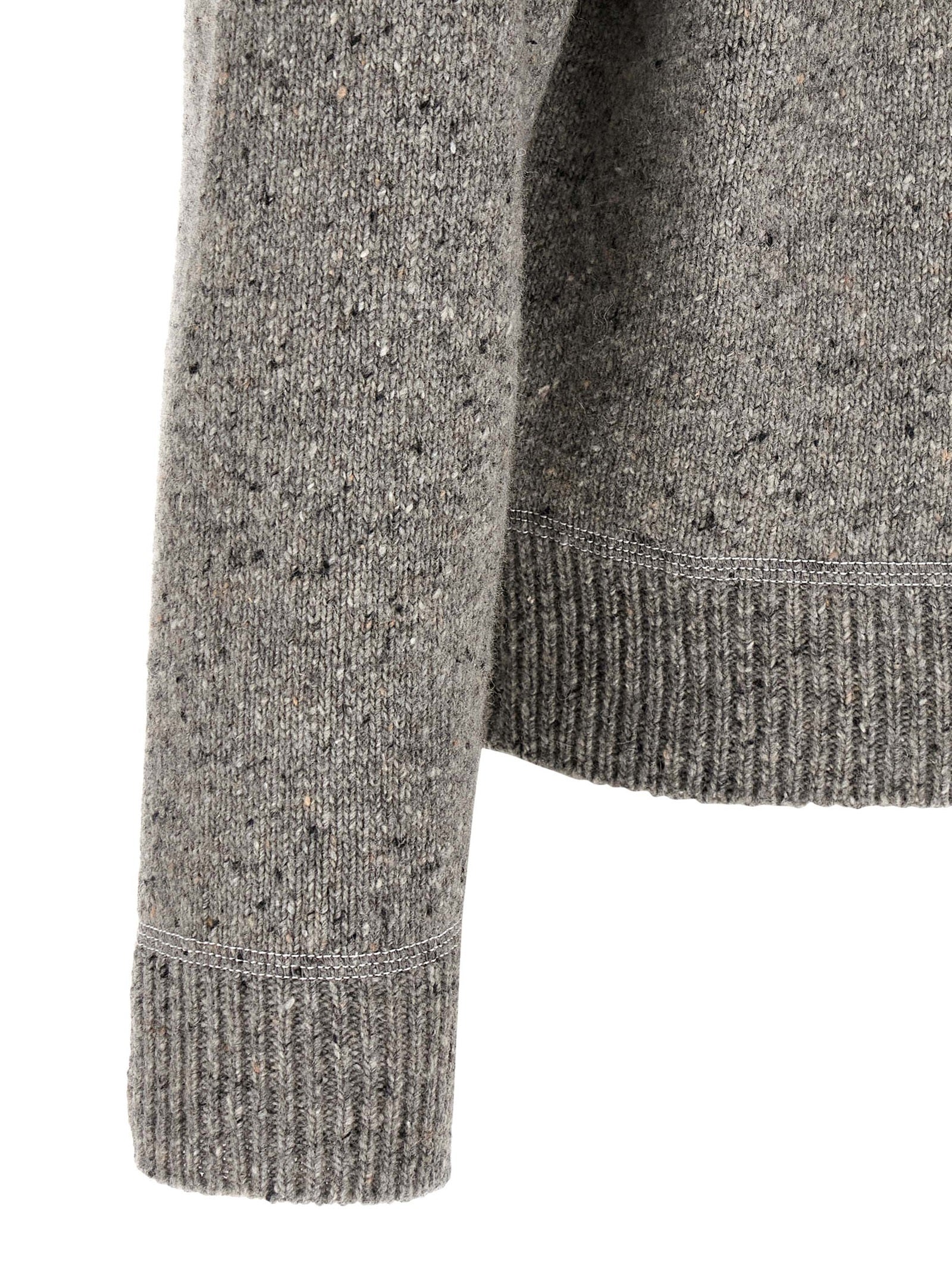Dsquared² Grauer Wollcardigan